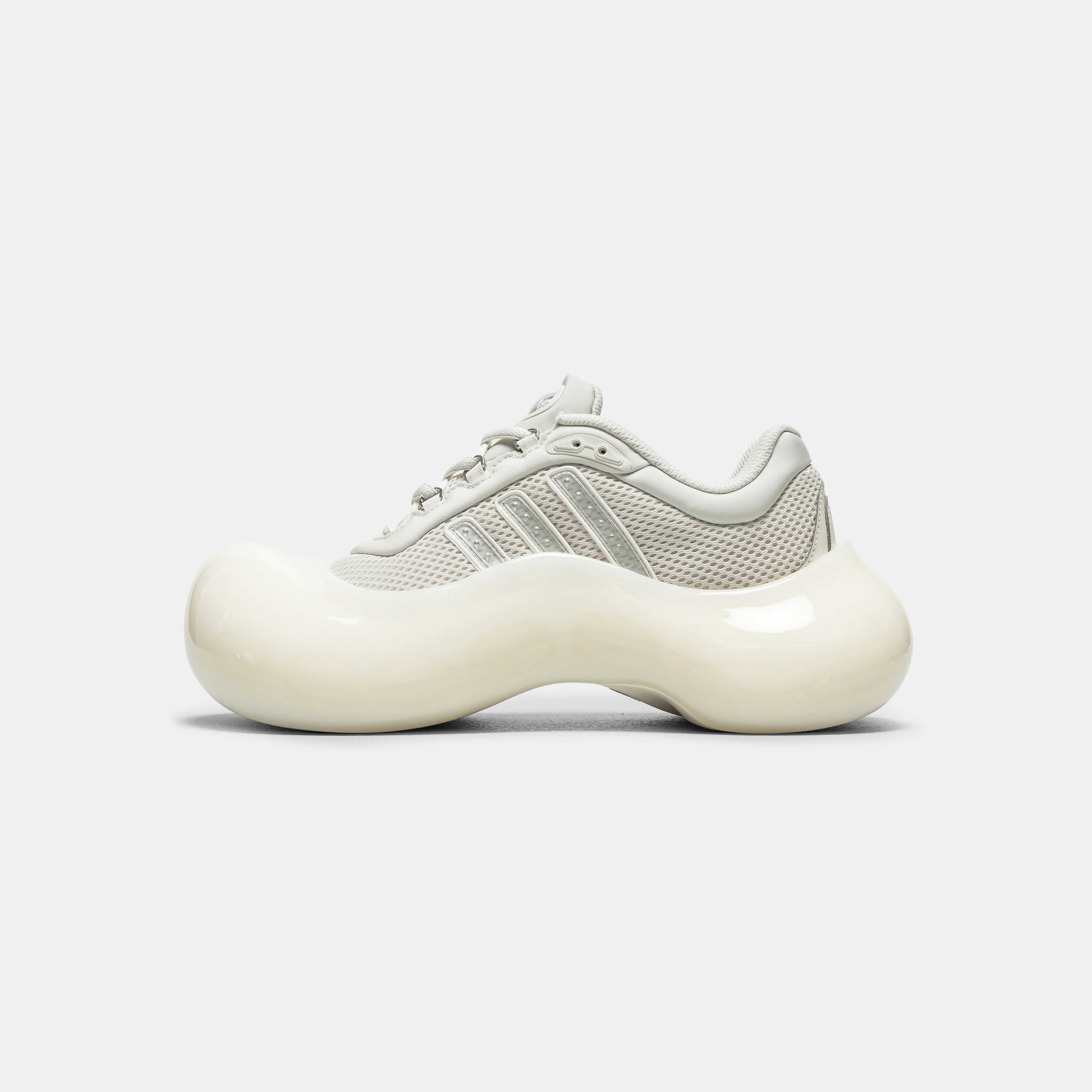 Moonrubber x avavav - Off White/Silver Metallic-Core White