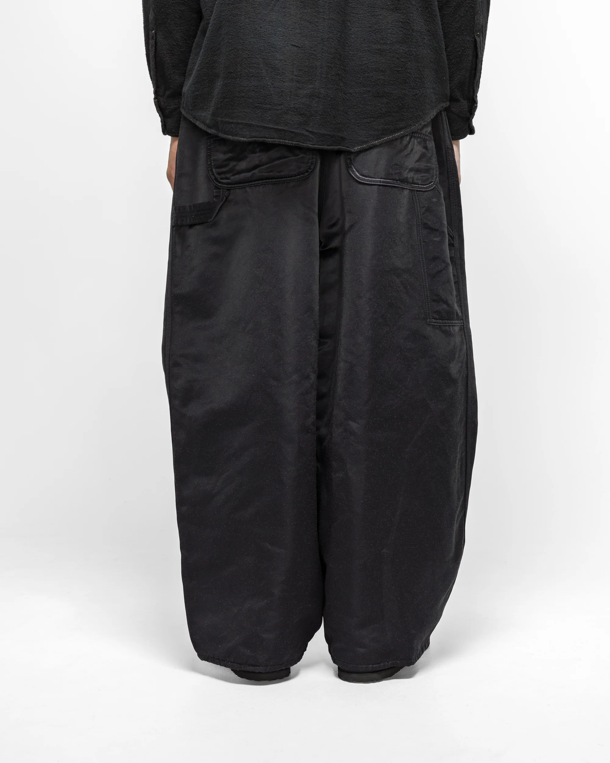 H.D. Painter Pant - Black C/N Sateen - Image 4