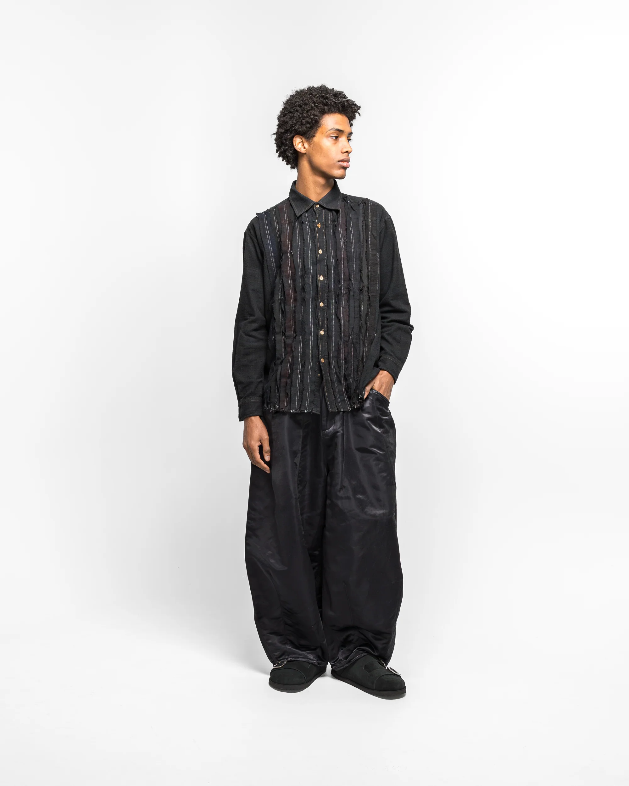 H.D. Painter Pant - Black C/N Sateen - Image 6