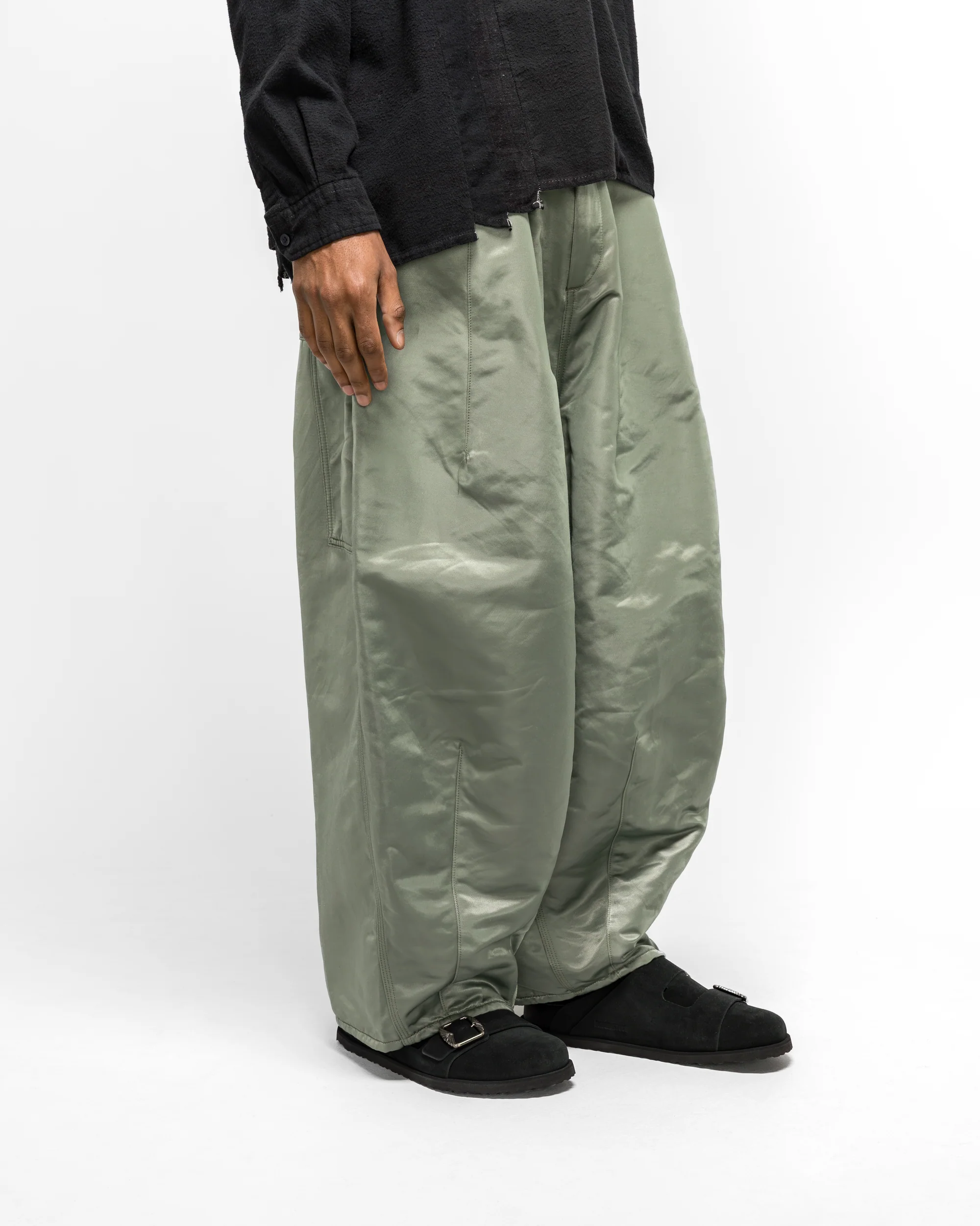 H.D. Painter Pant - Olive C/N Sateen - Image 3
