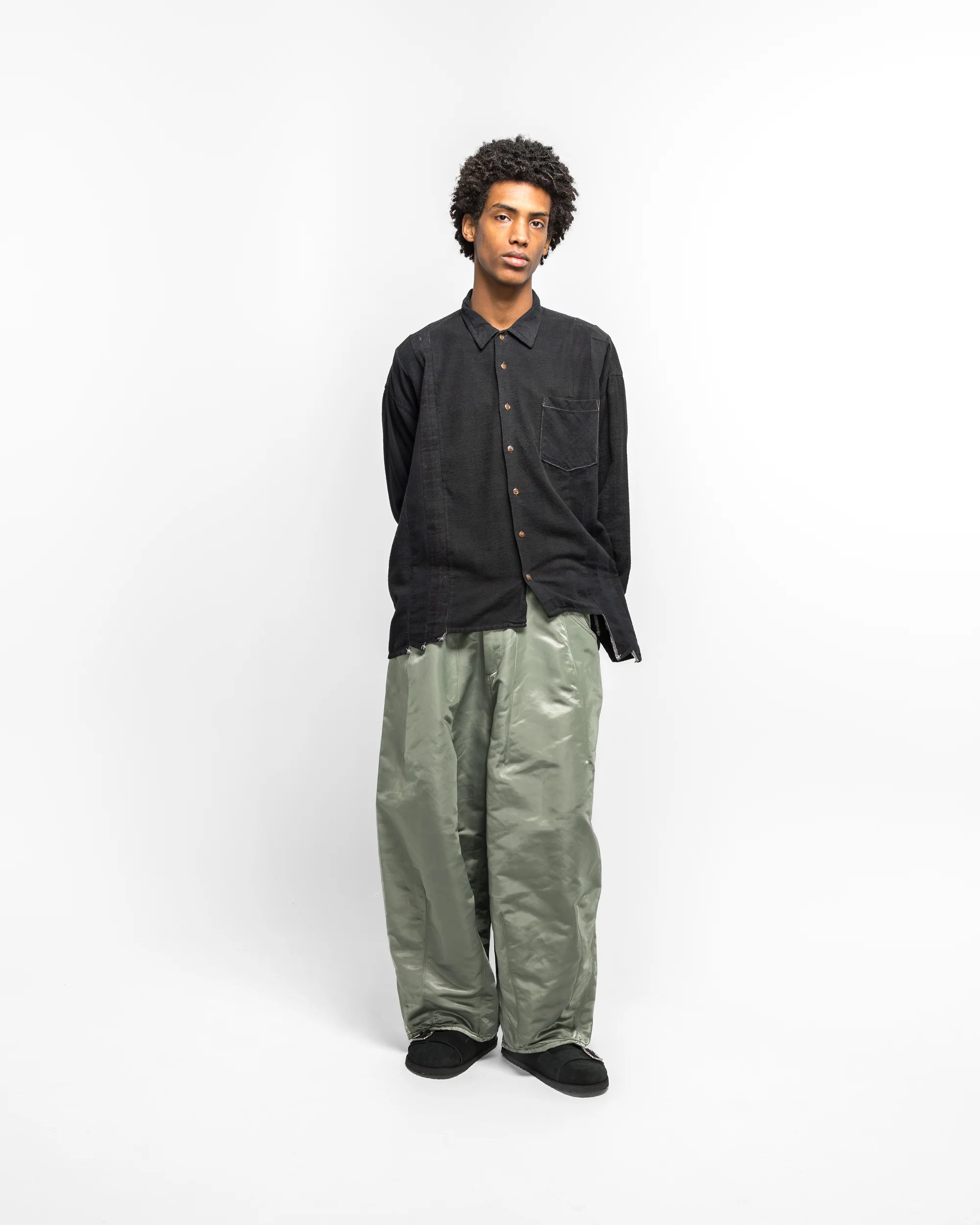 H.D. Painter Pant - Olive C/N Sateen - Image 6