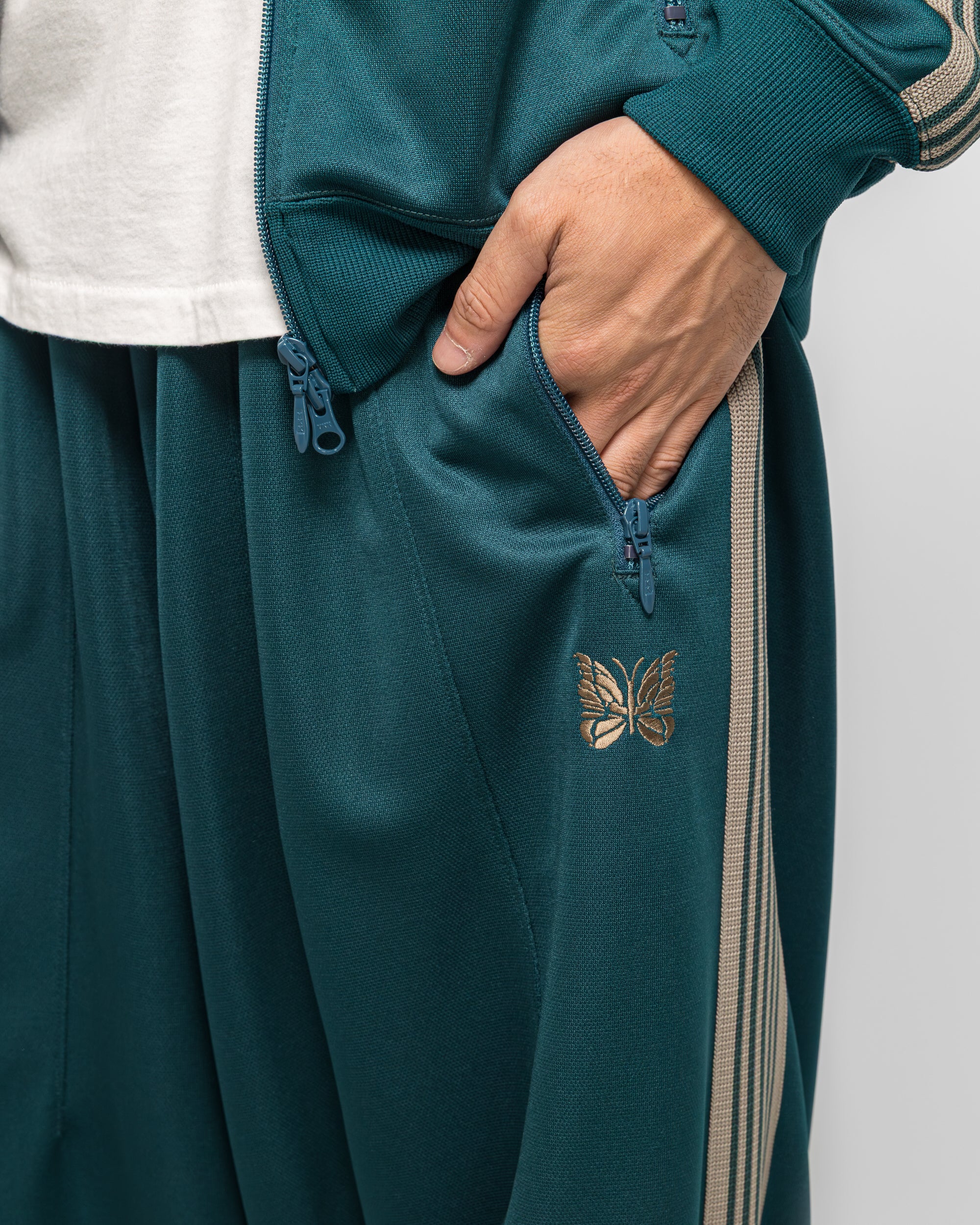 H.D. Track Pant - Green Poly Smooth - Image 5