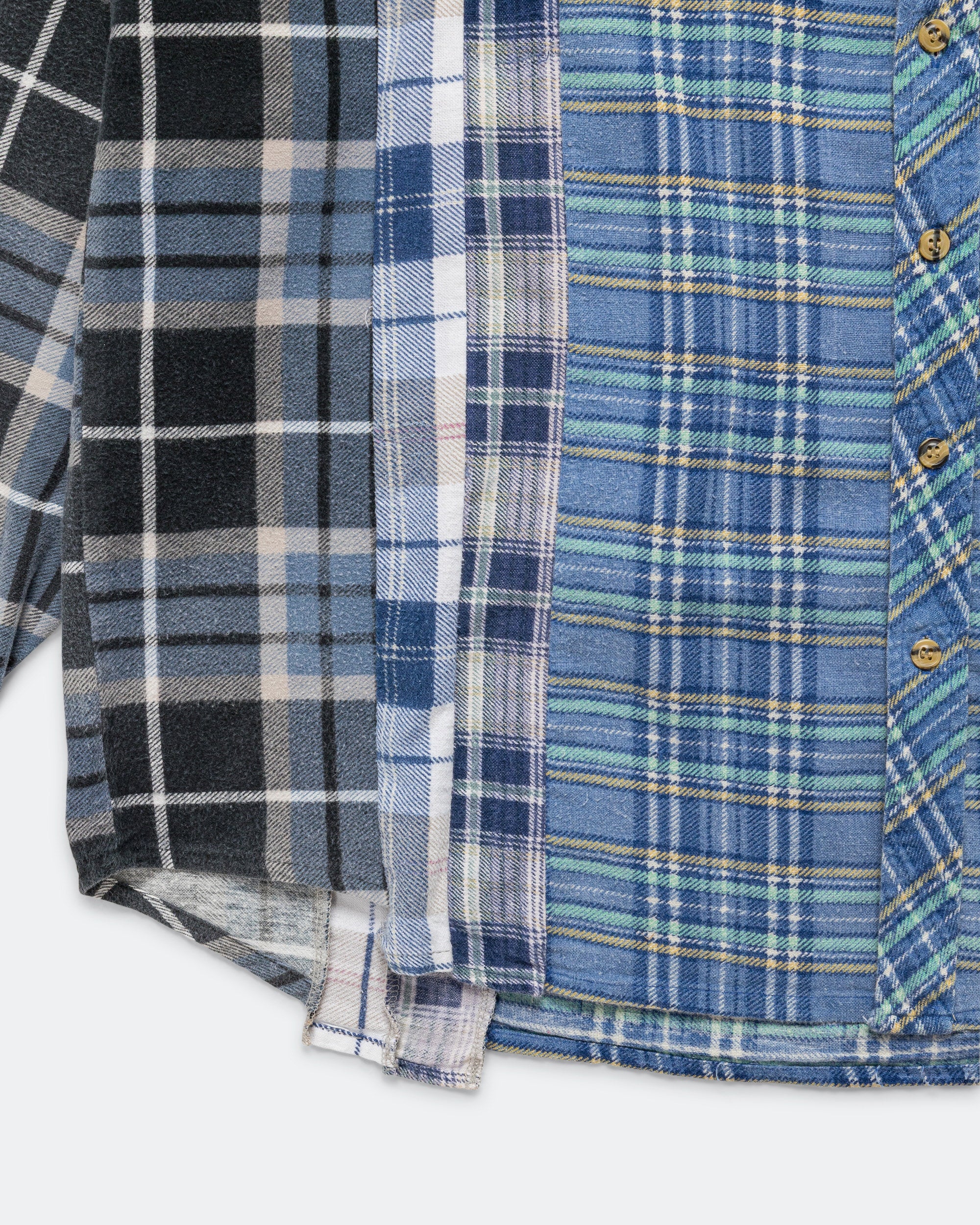 Rebuild Flannel 7 Cuts Shirt SS26 - Large #5 - Image 5