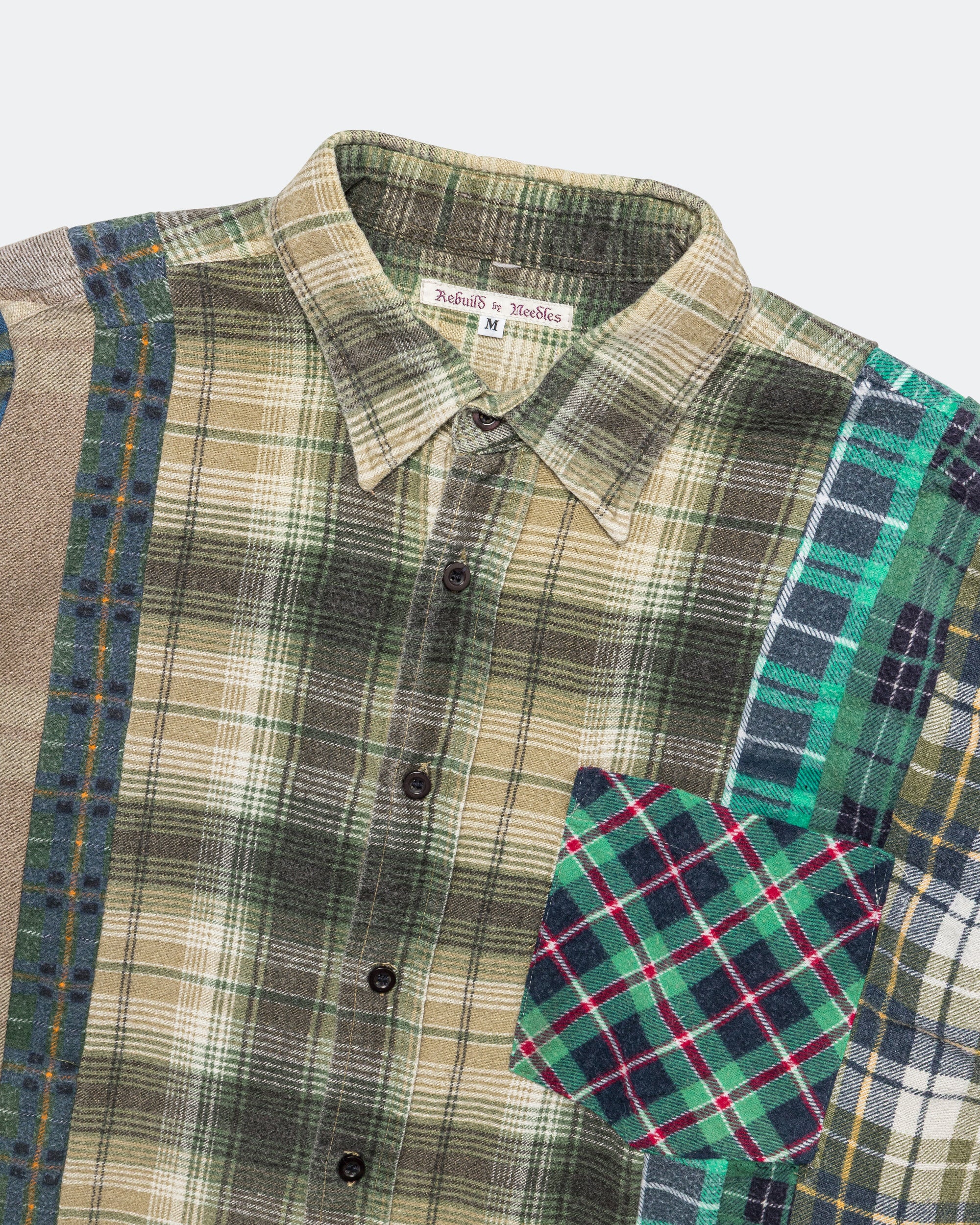 Rebuild Flannel 7 Cuts Shirt SS26 - Medium #1 - Image 2