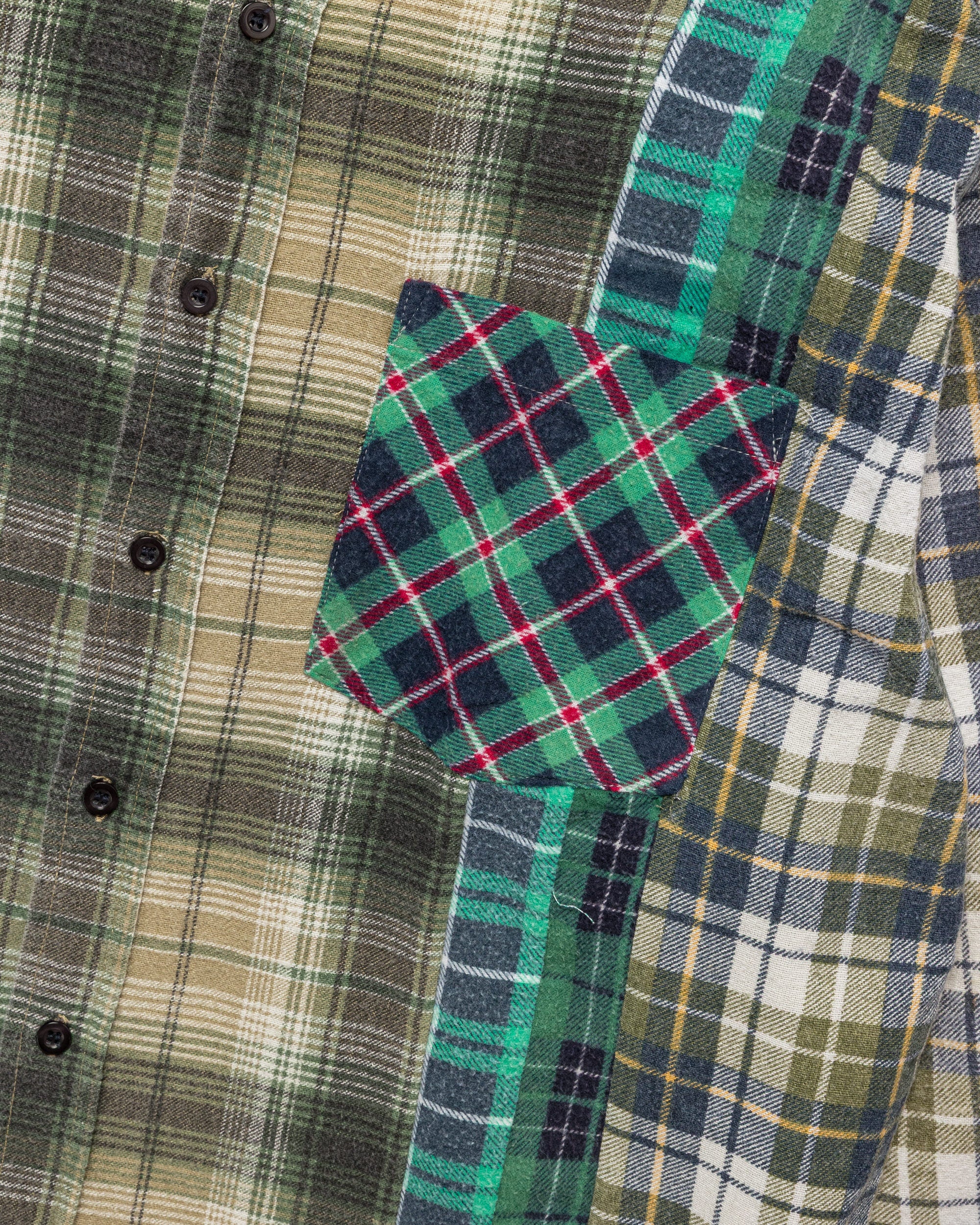 Rebuild Flannel 7 Cuts Shirt SS26 - Medium #1 - Image 3