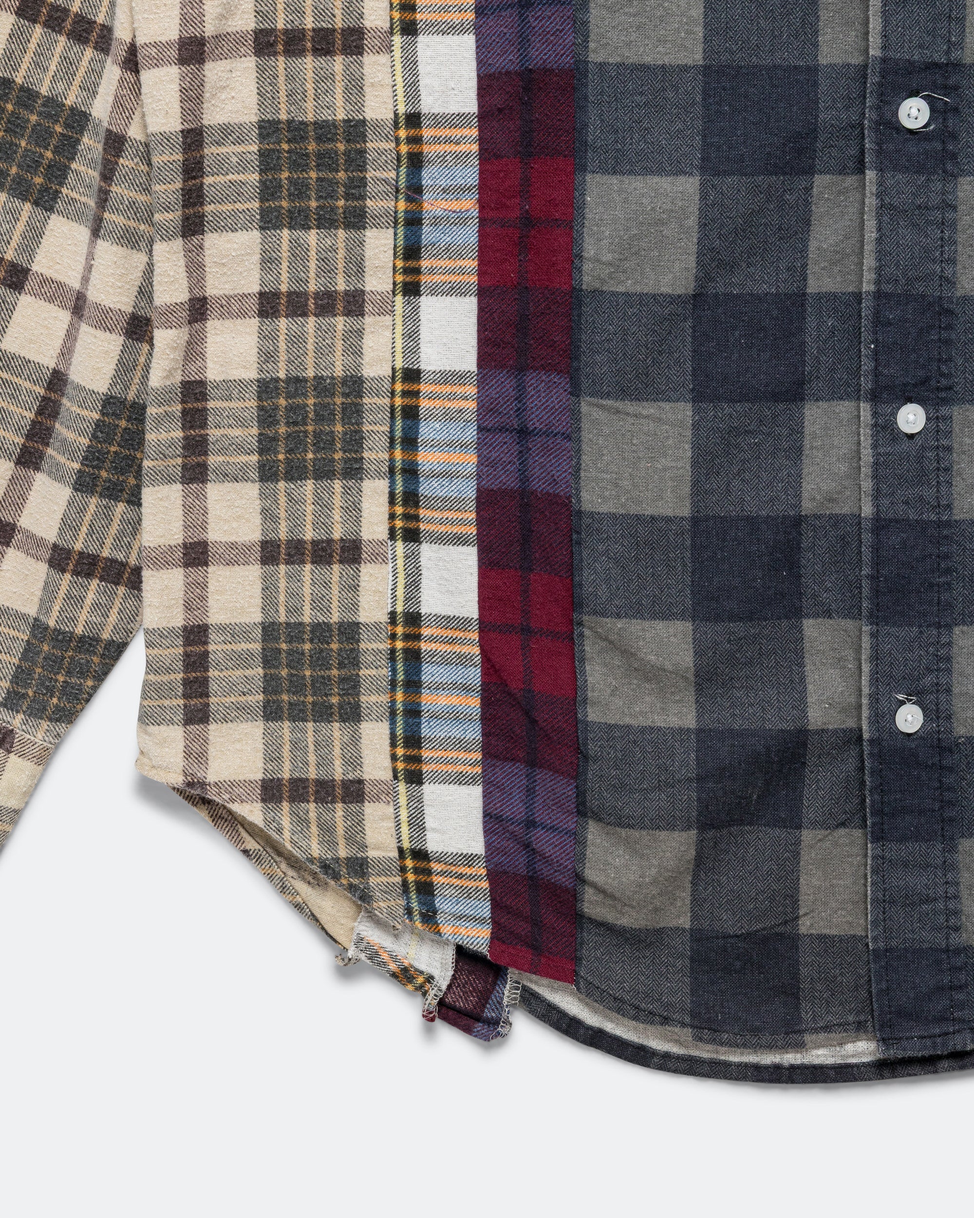Rebuild Flannel 7 Cuts Shirt SS26 - Medium #2 - Image 5