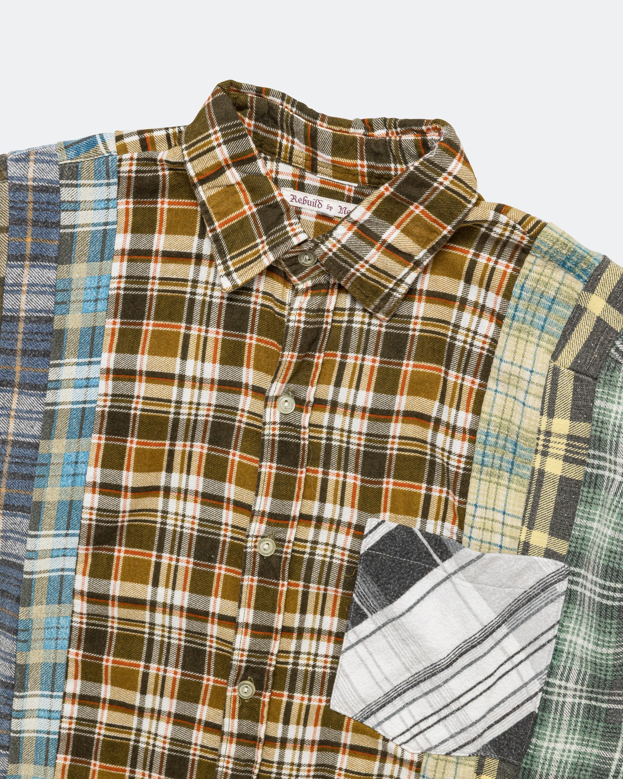 Rebuild Flannel 7 Cuts Shirt SS26 - Medium #3 - Image 2