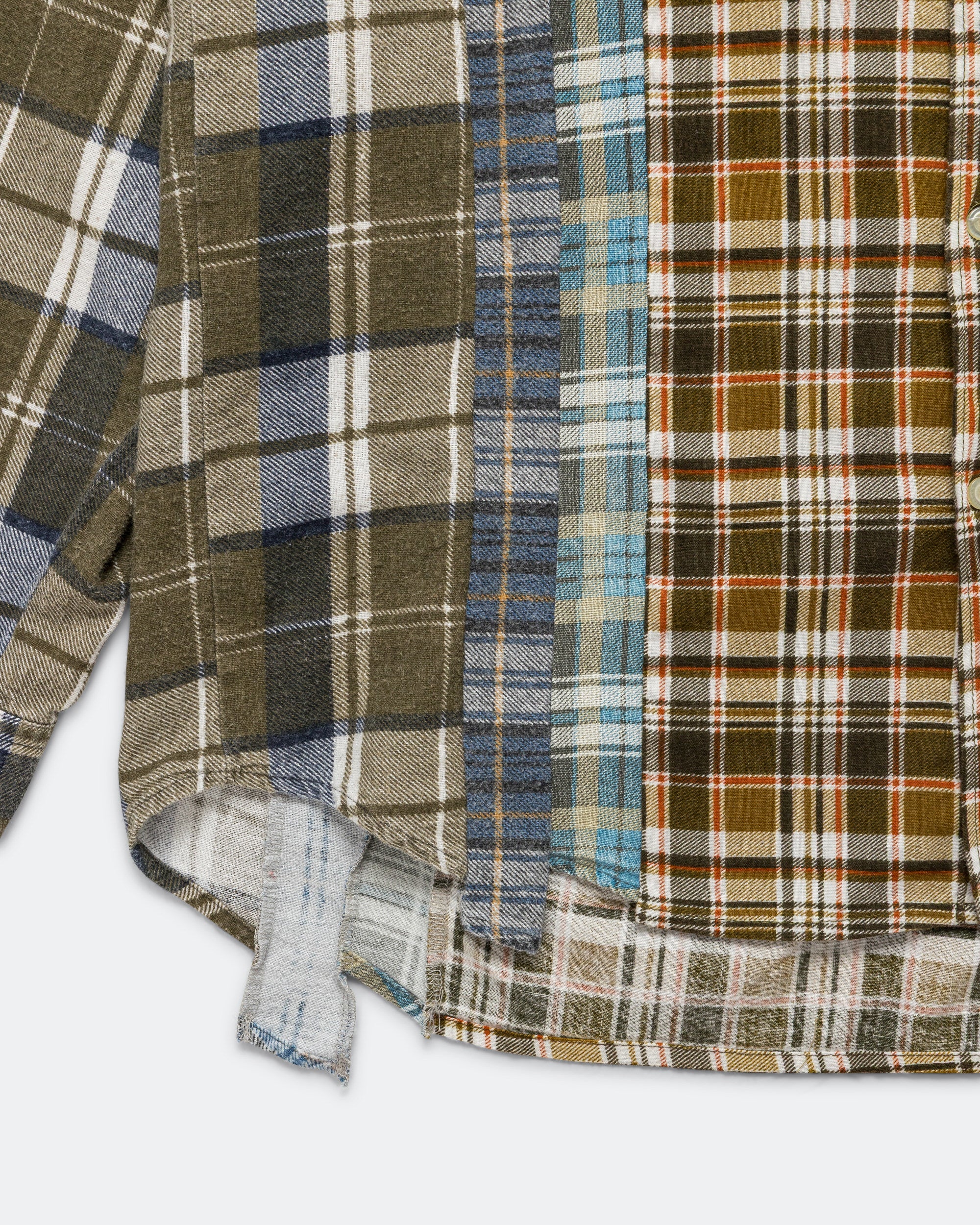 Rebuild Flannel 7 Cuts Shirt SS26 - Medium #3 - Image 5