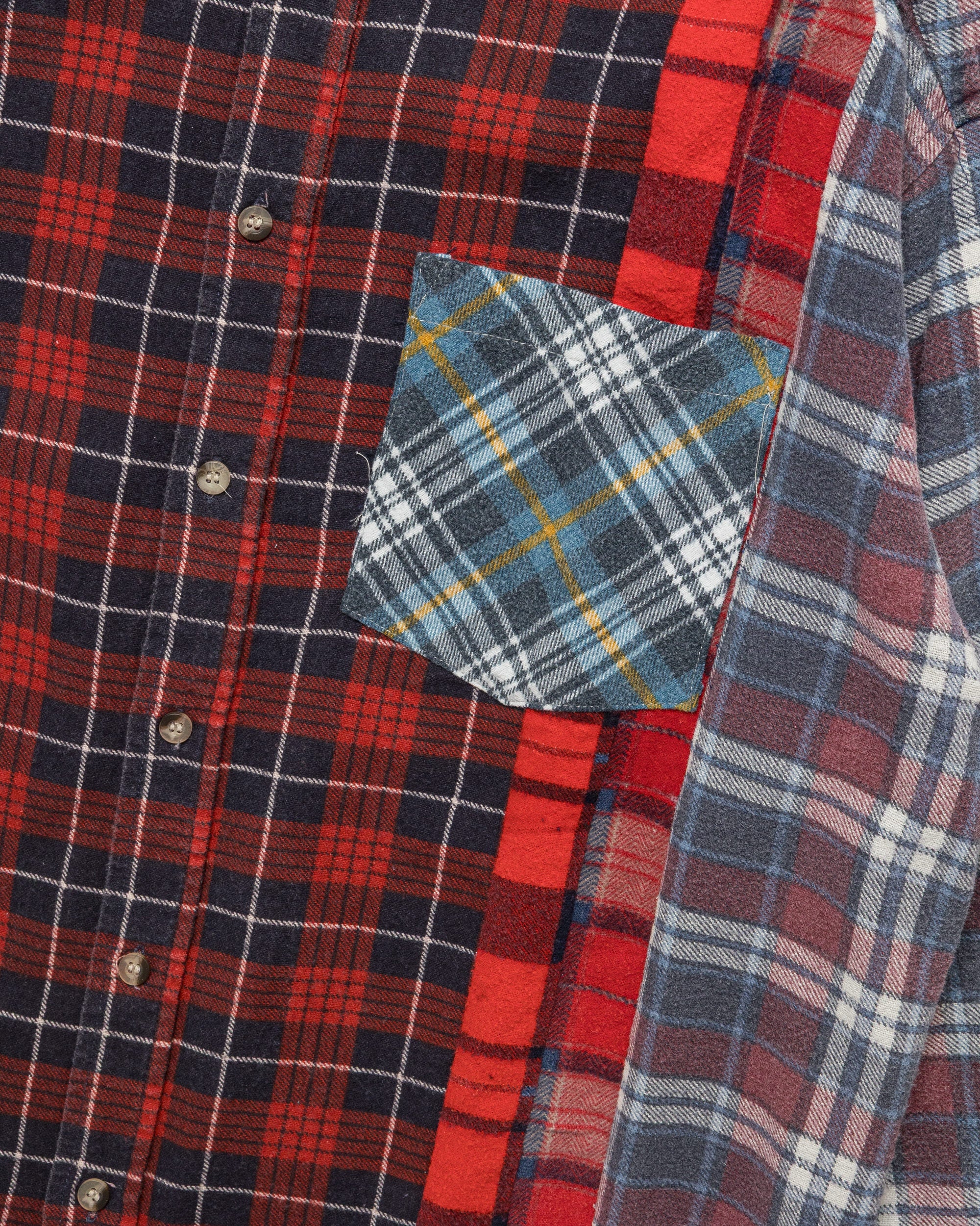 Rebuild Flannel 7 Cuts Shirt SS26 - Medium #6 - Image 3