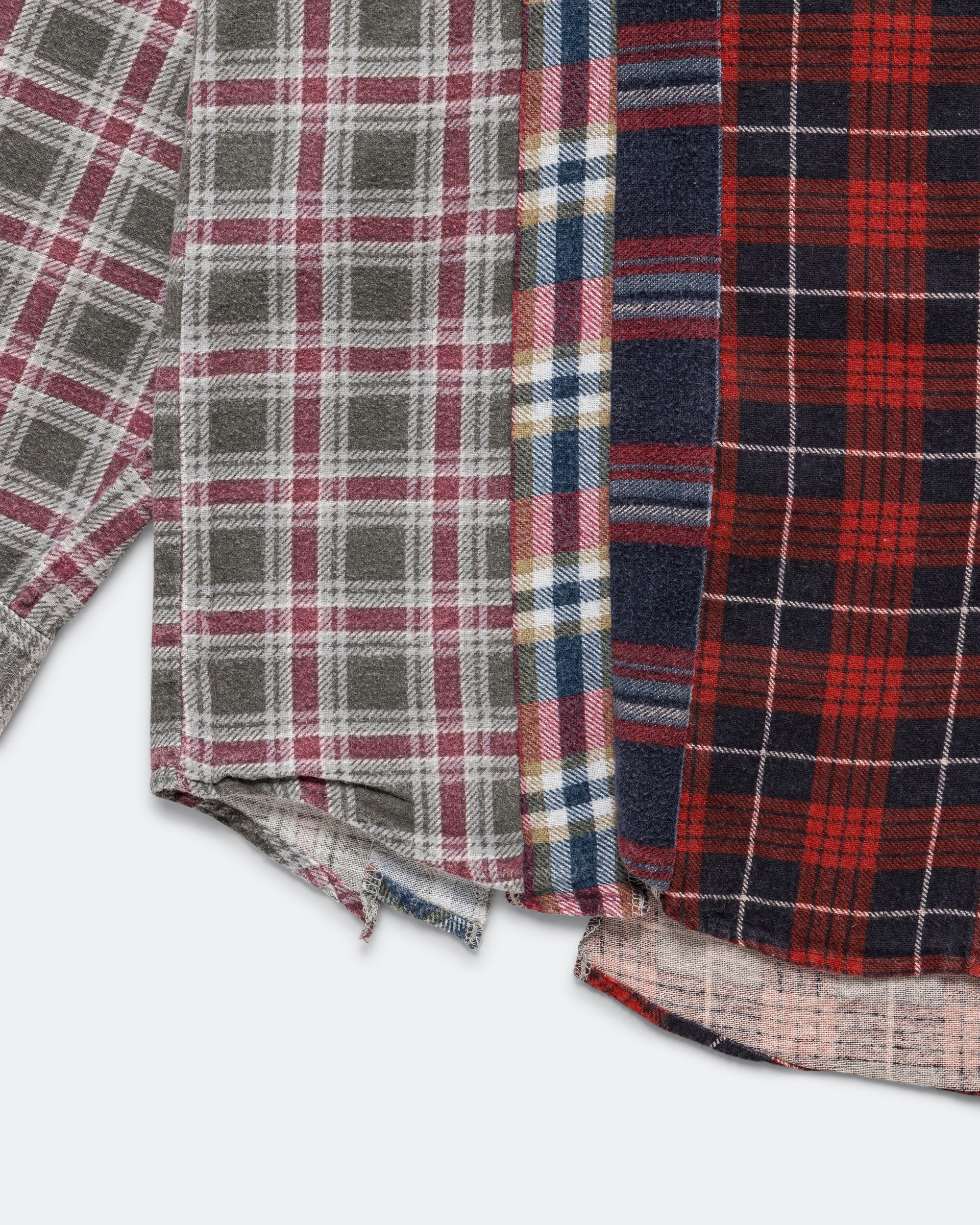 Rebuild Flannel 7 Cuts Shirt SS26 - Medium #6 - Image 5