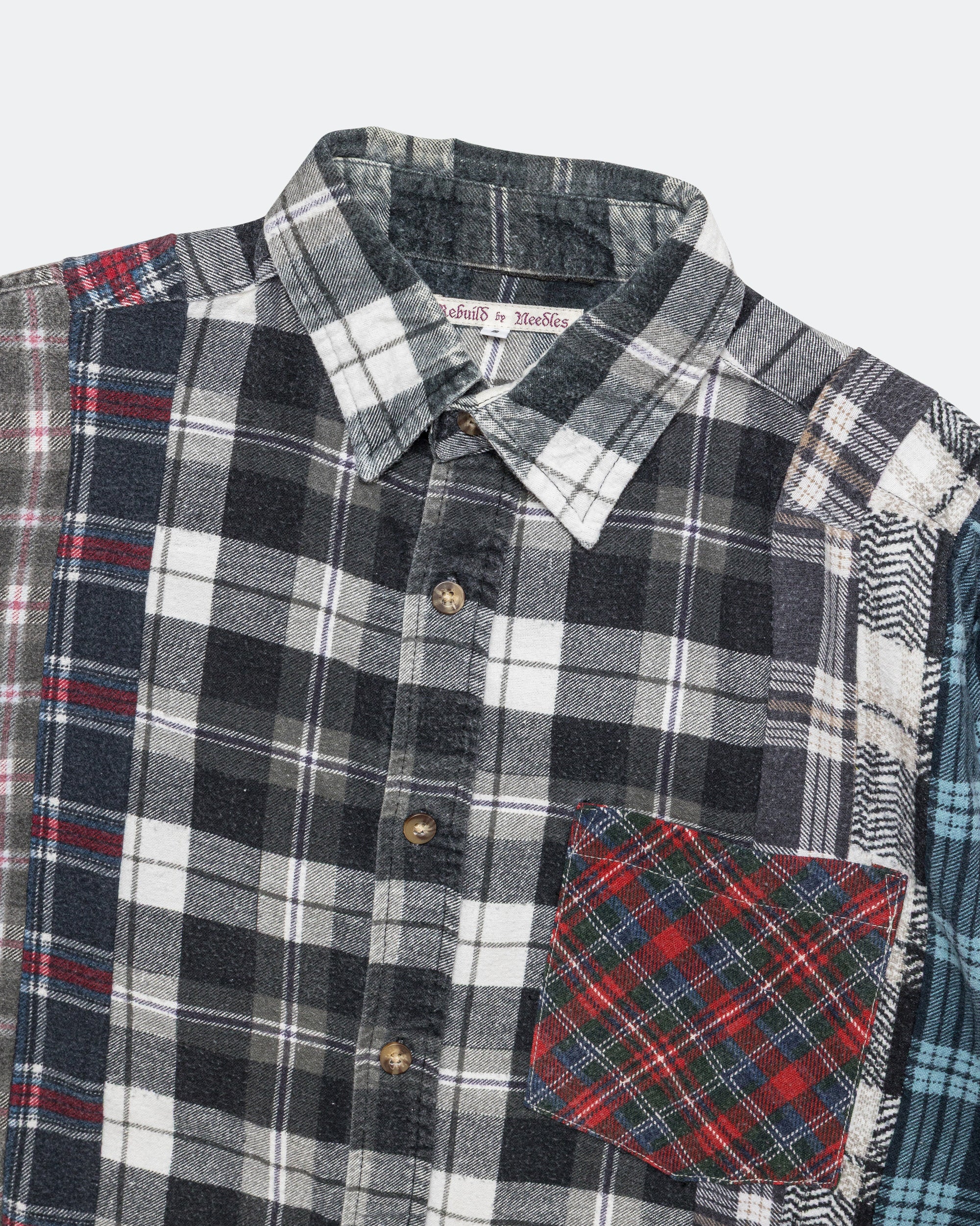 Rebuild Flannel 7 Cuts Shirt SS26 - Small #3 - Image 2