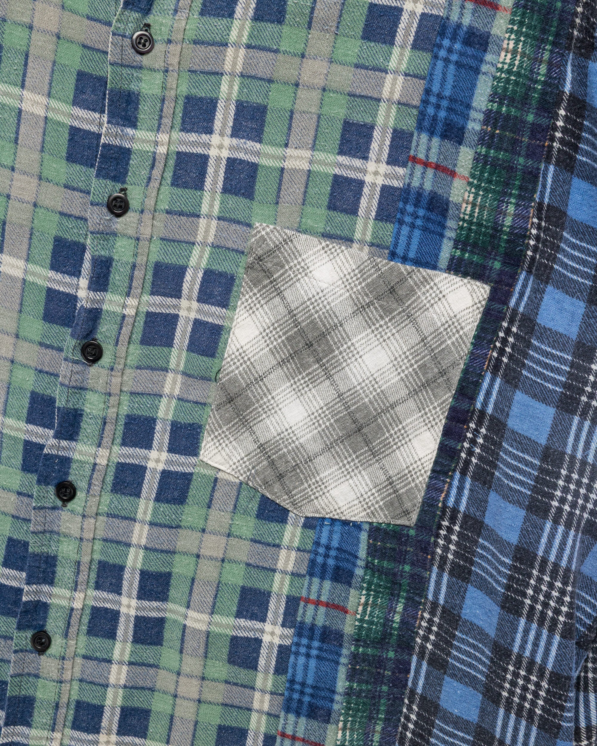 Rebuild Flannel 7 Cuts Shirt SS26 - X-Large #1 - Image 3