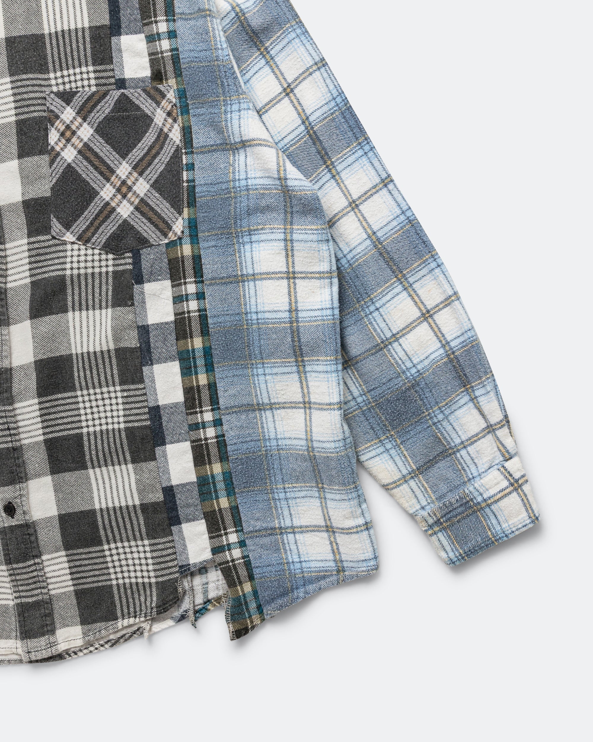 Rebuild Flannel 7 Cuts Shirt SS26 - X-Large #2 - Image 4