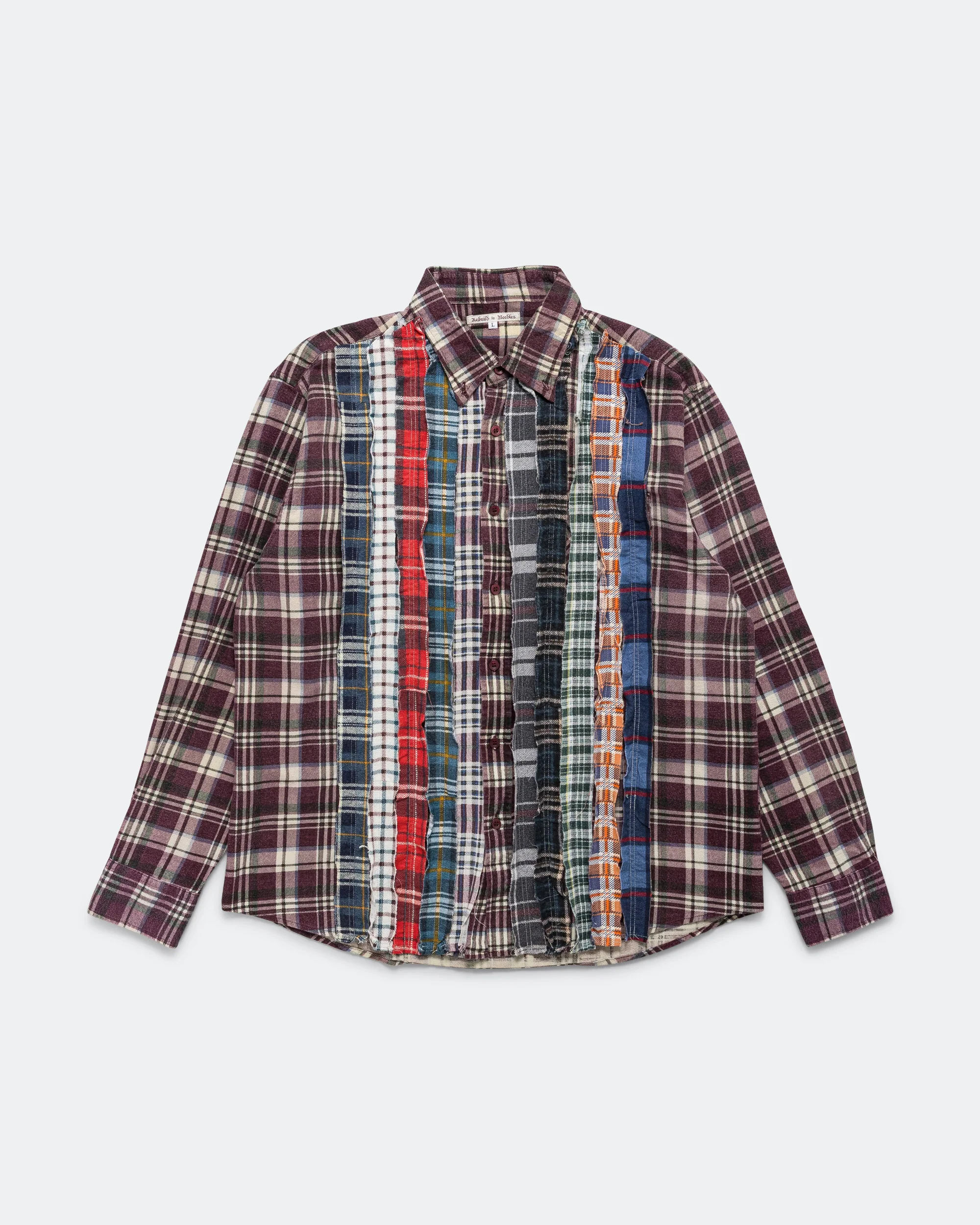Rebuild Flannel Ribbon Shirt SS26 - Large #1
