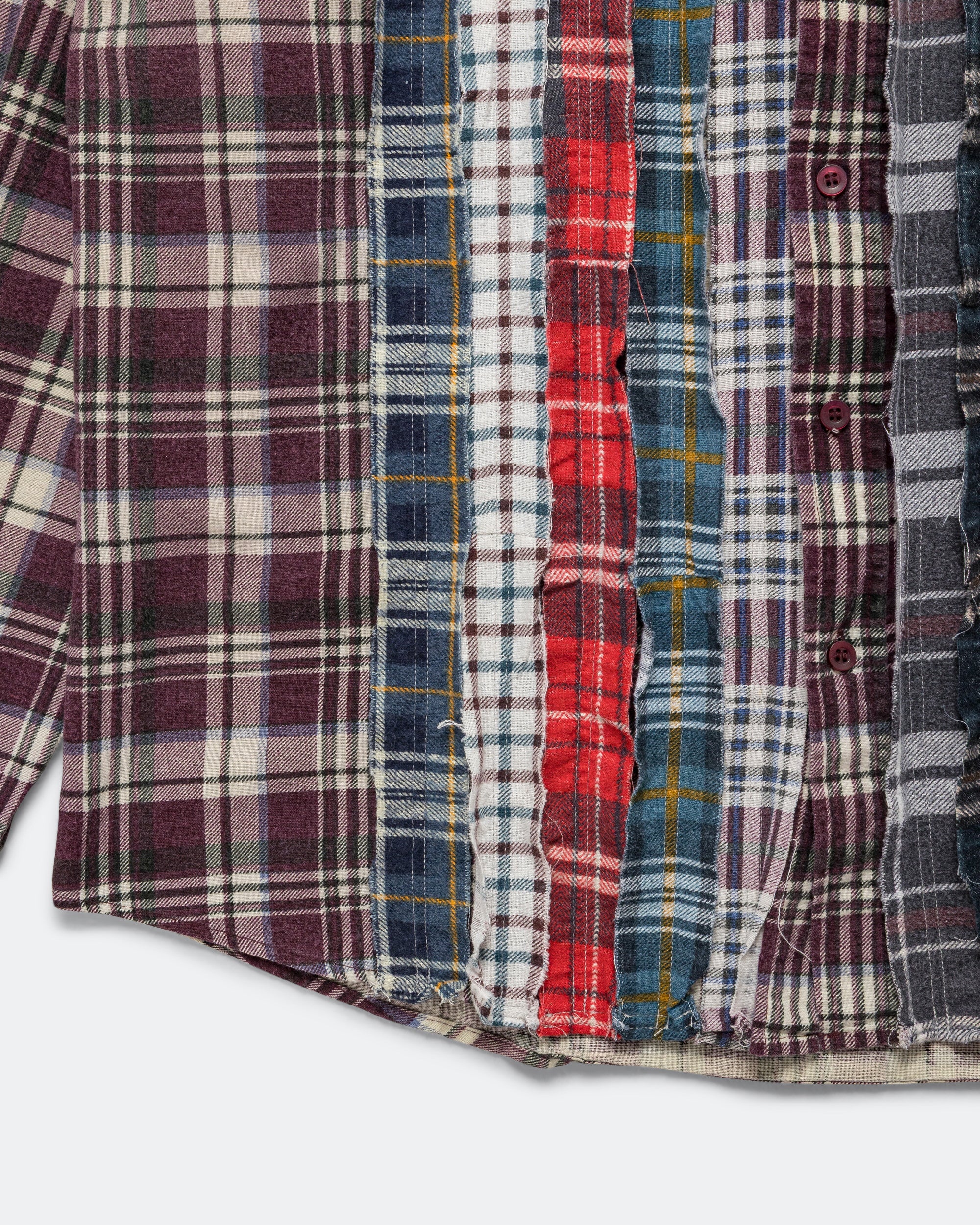Rebuild Flannel Ribbon Shirt SS26 - Large #1 - Image 5