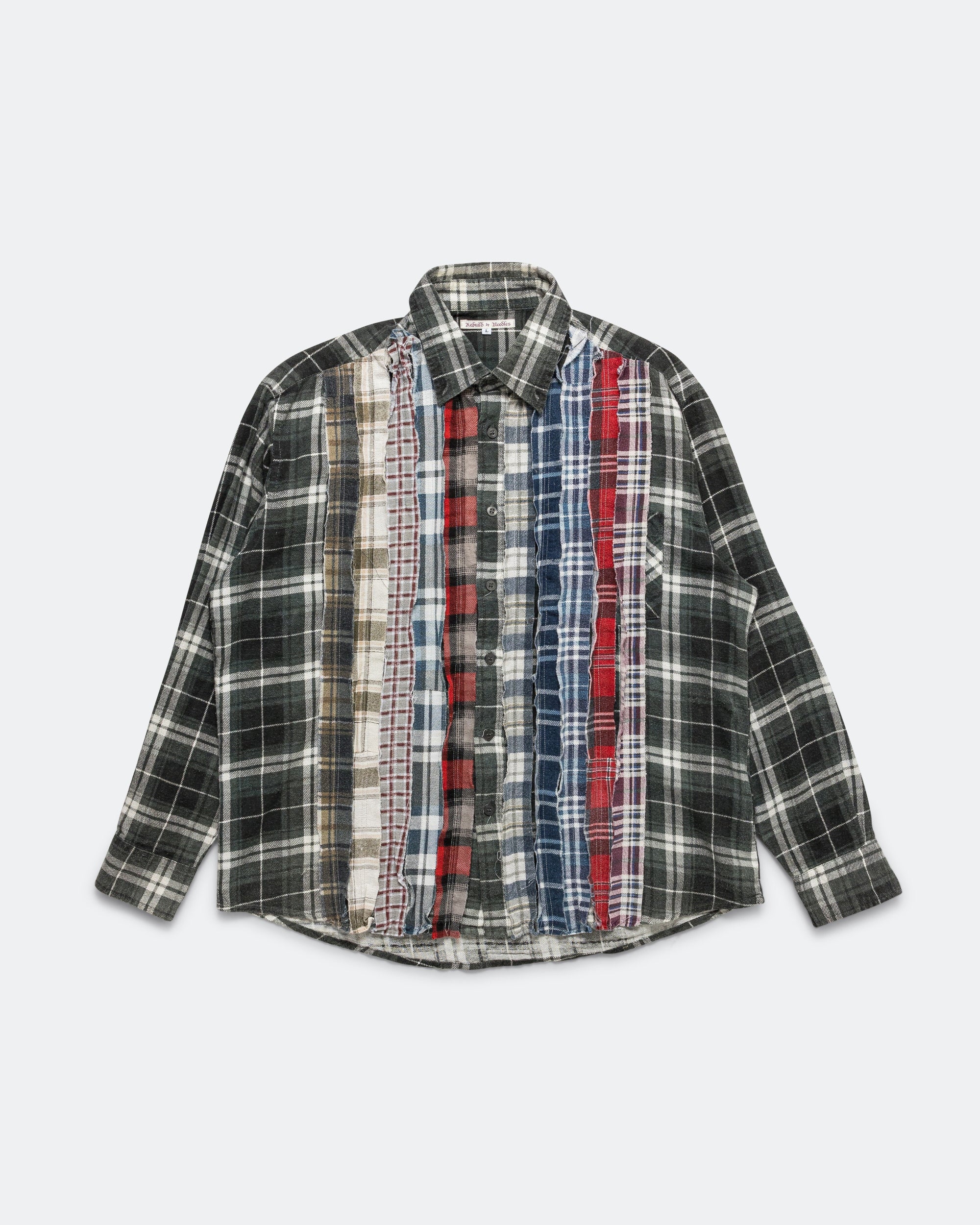 Rebuild Flannel Ribbon Shirt SS26 - Large #2