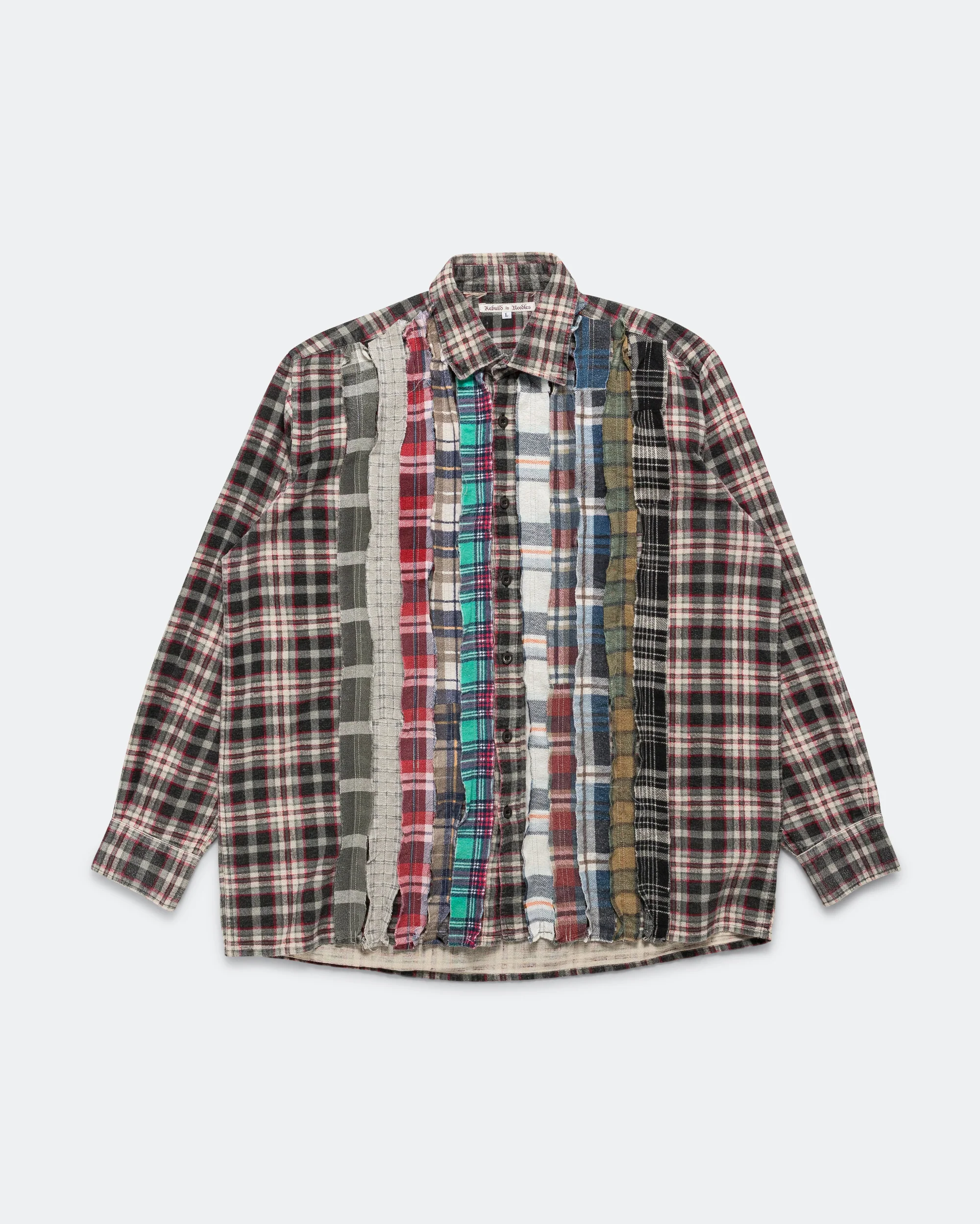 Rebuild Flannel Ribbon Shirt SS26 - Large #3
