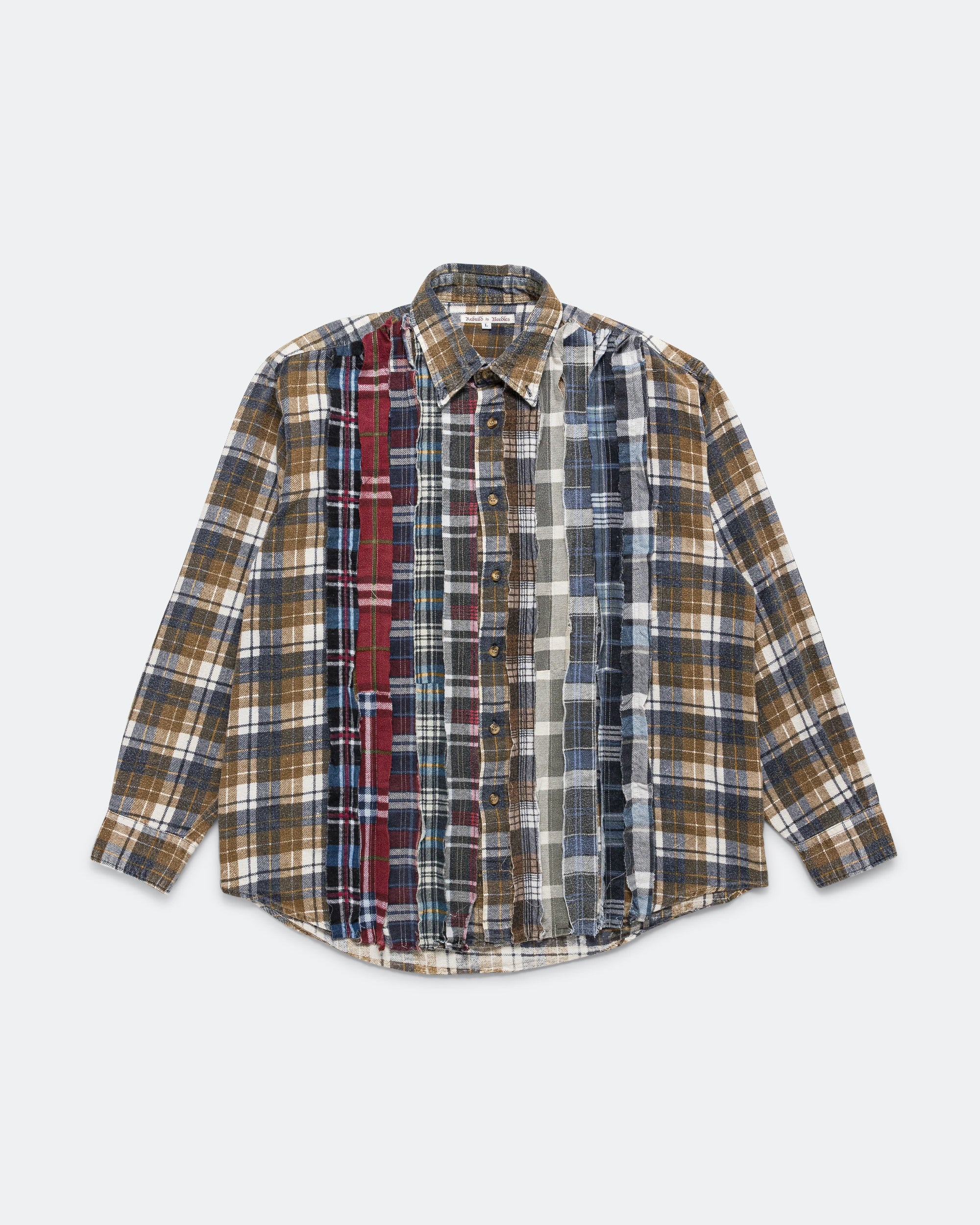 Rebuild Flannel Ribbon Shirt SS26 - Large #4
