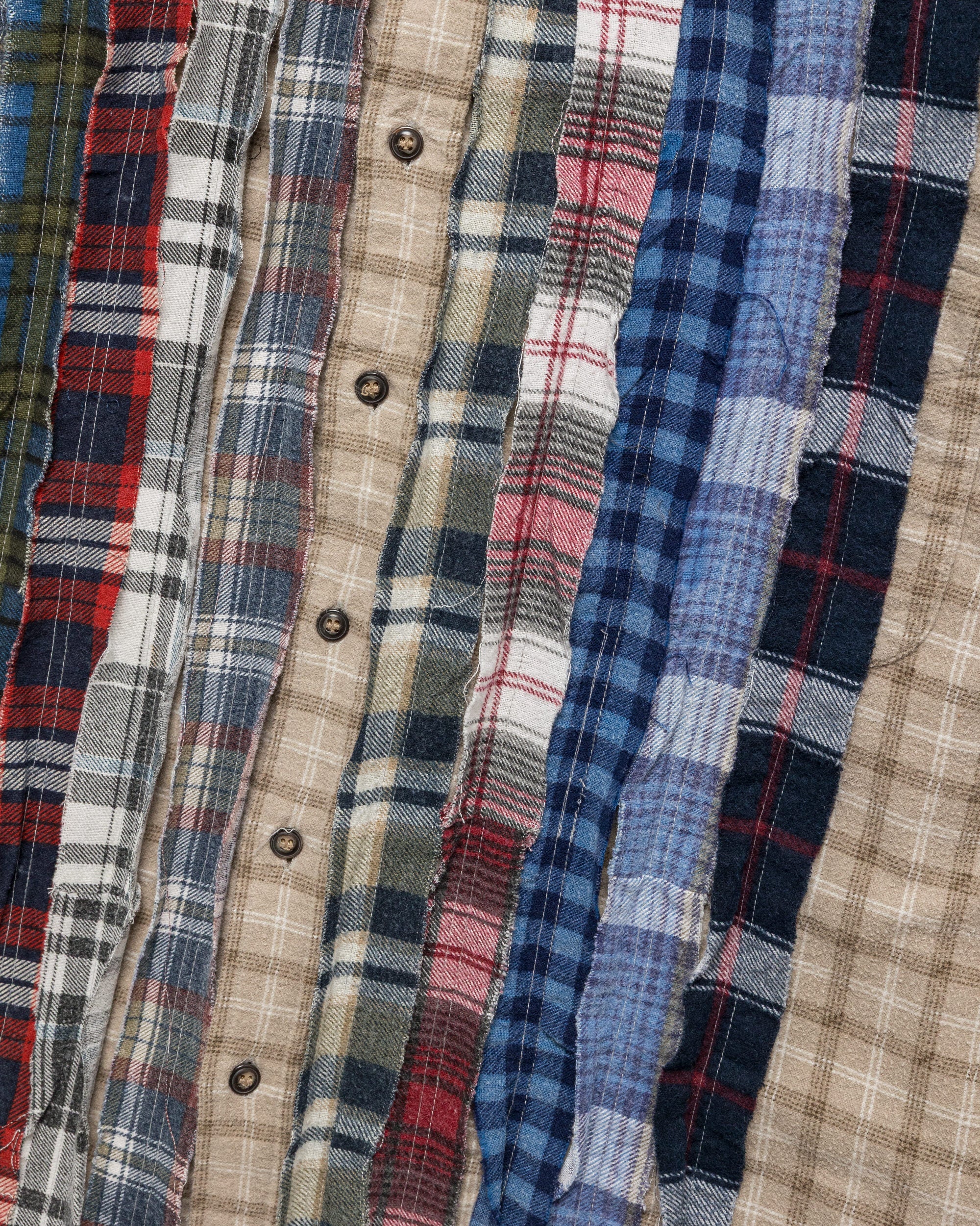 Rebuild Flannel Ribbon Shirt SS26 - Medium #2 - Image 3