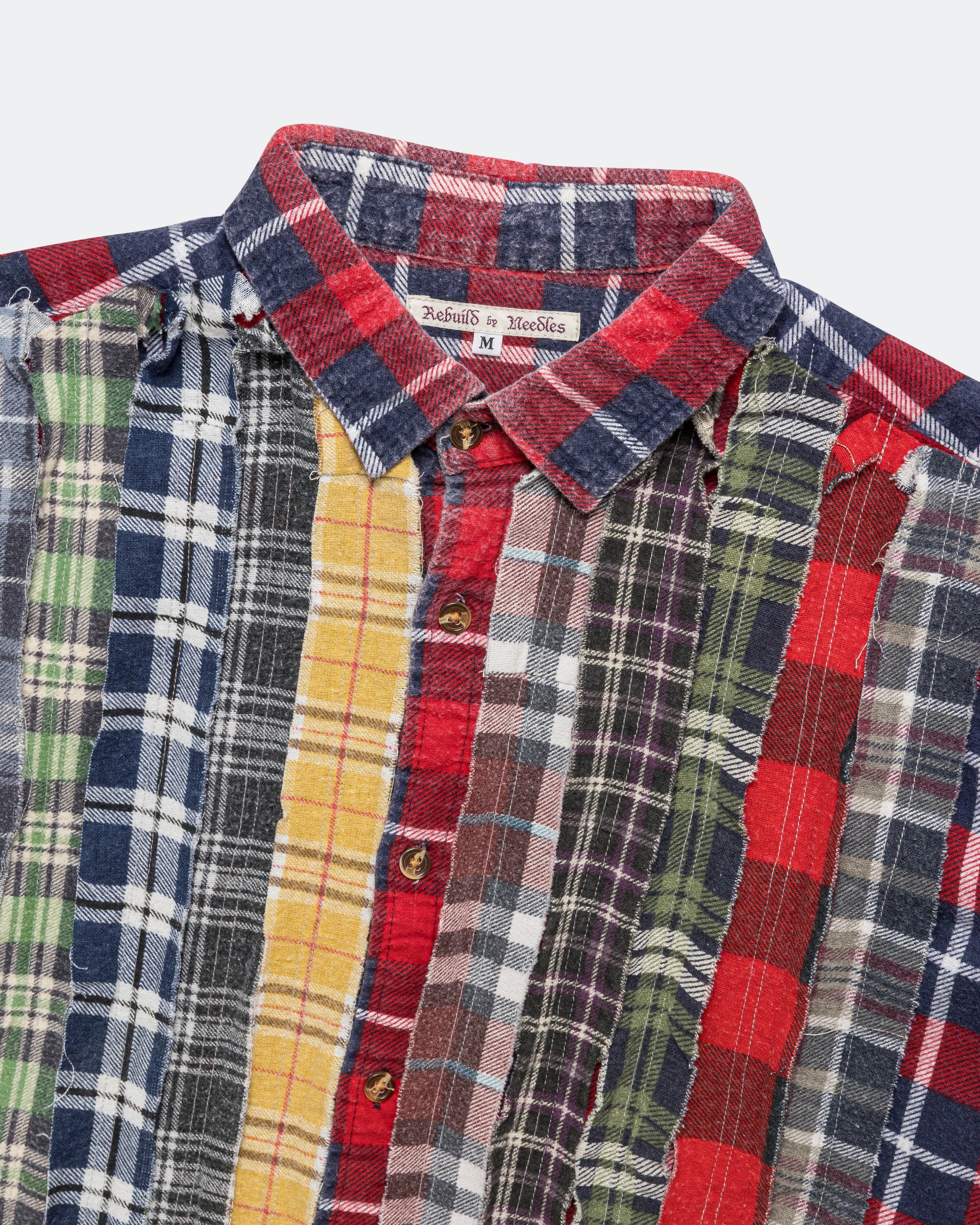 Rebuild Flannel Ribbon Shirt SS26 - Medium #3 - Image 2