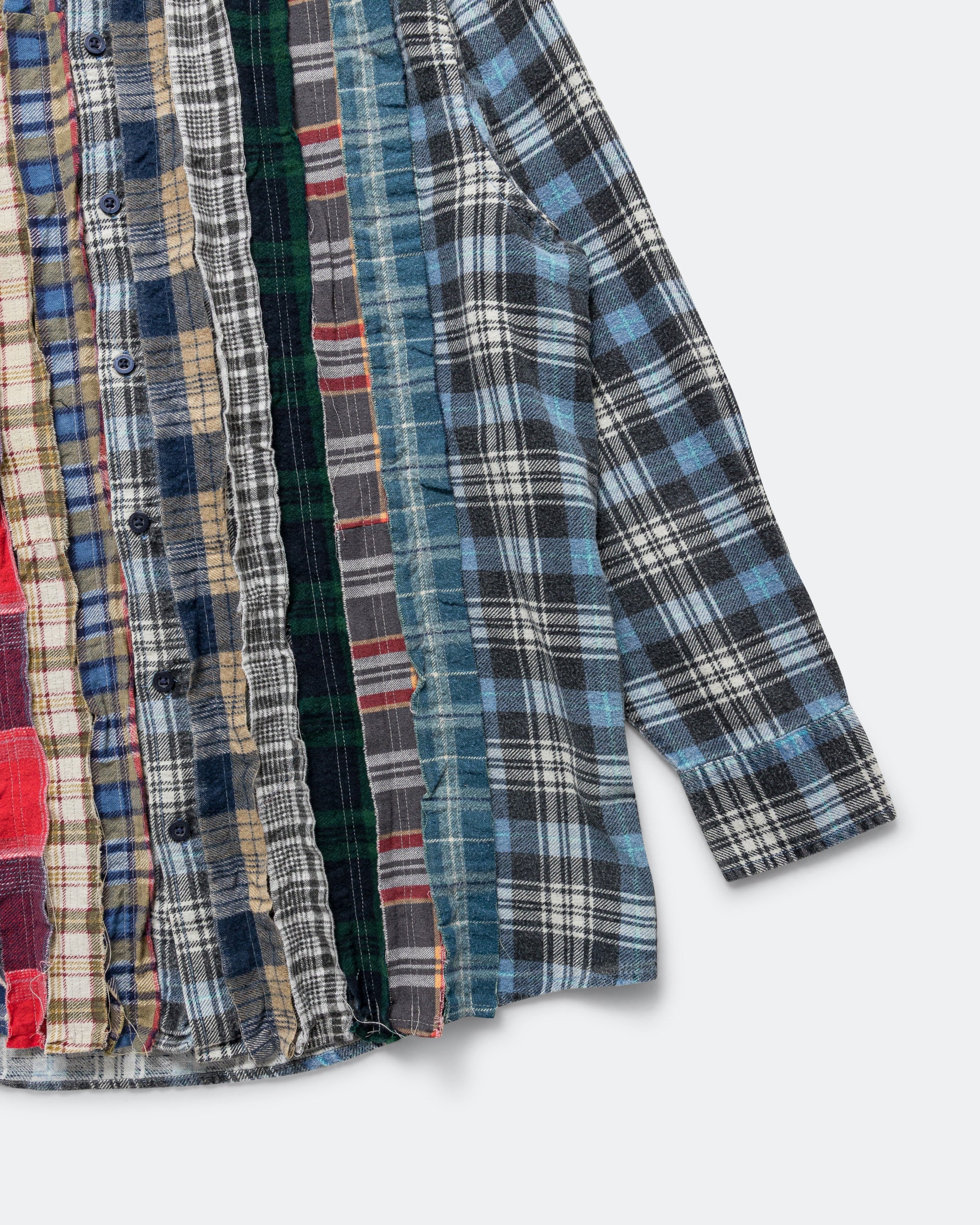 Rebuild Flannel Ribbon Shirt SS26 - Small #1 - Image 4