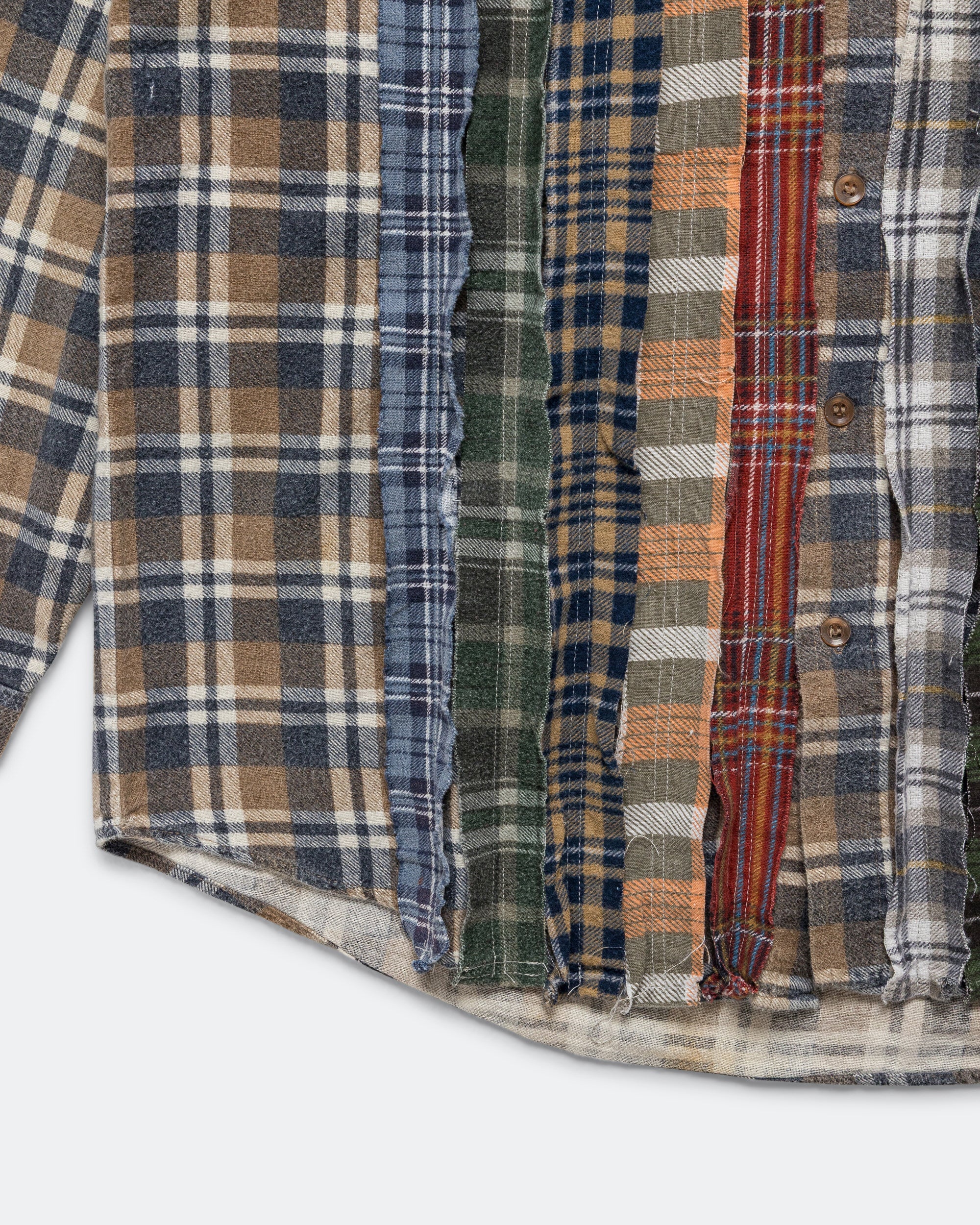 Rebuild Flannel Ribbon Shirt SS26 - Small #3 - Image 5