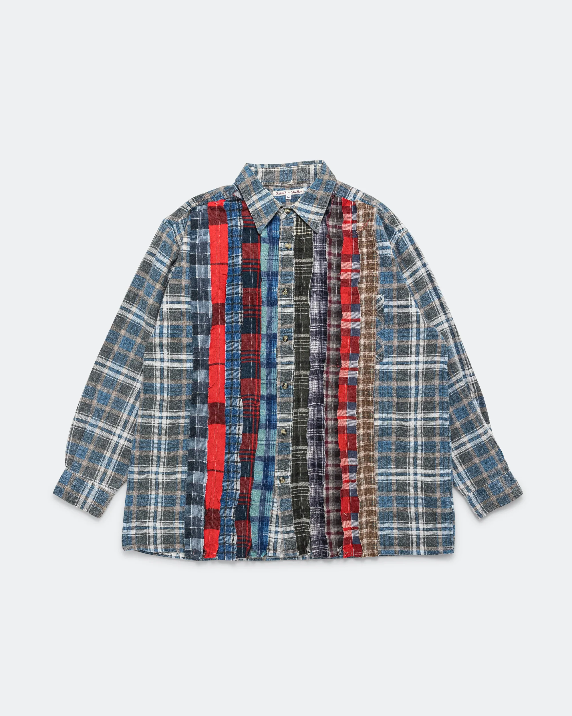 Rebuild Flannel Ribbon Shirt SS26 - X-Large #1