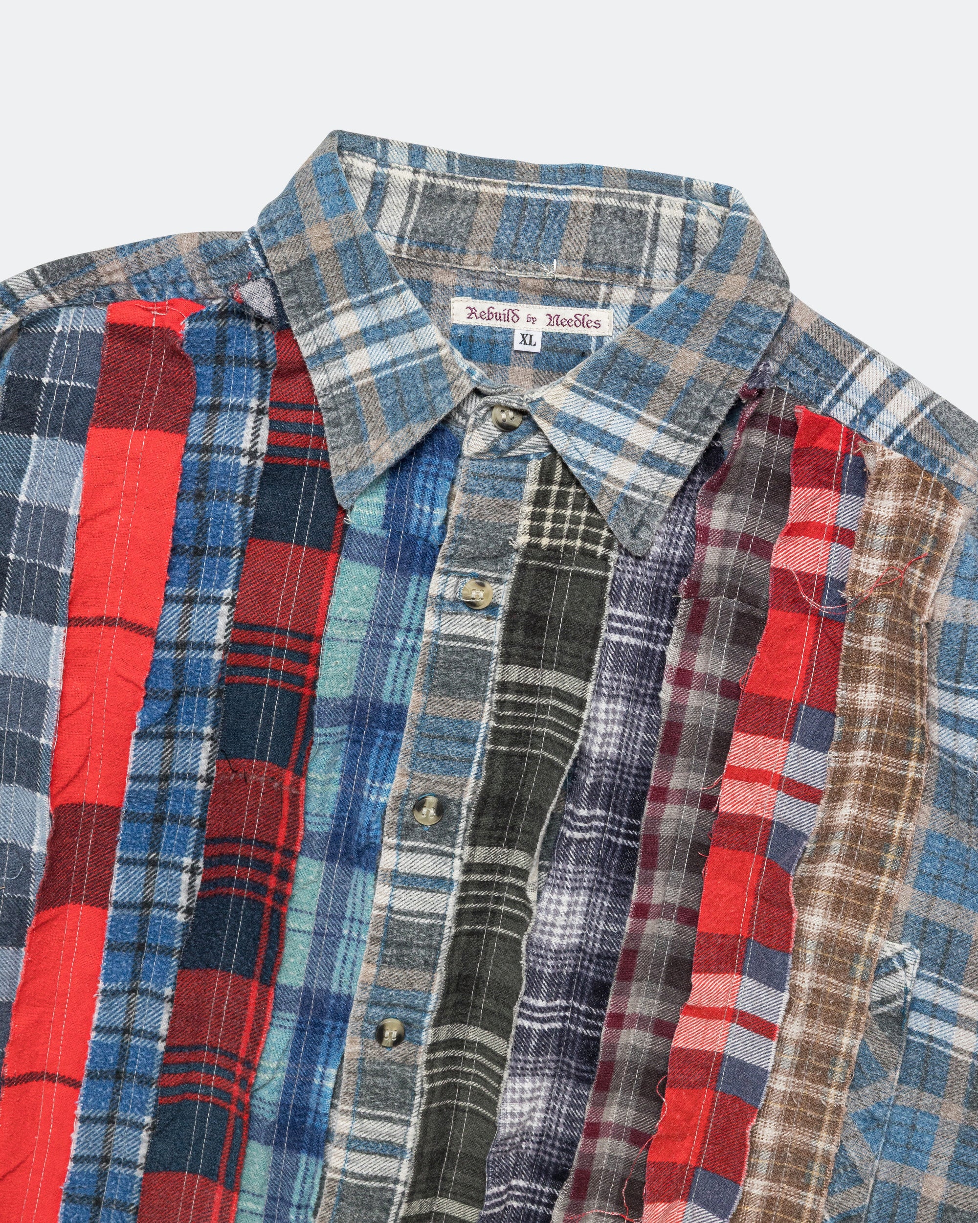 Rebuild Flannel Ribbon Shirt SS26 - X-Large #1 - Image 2