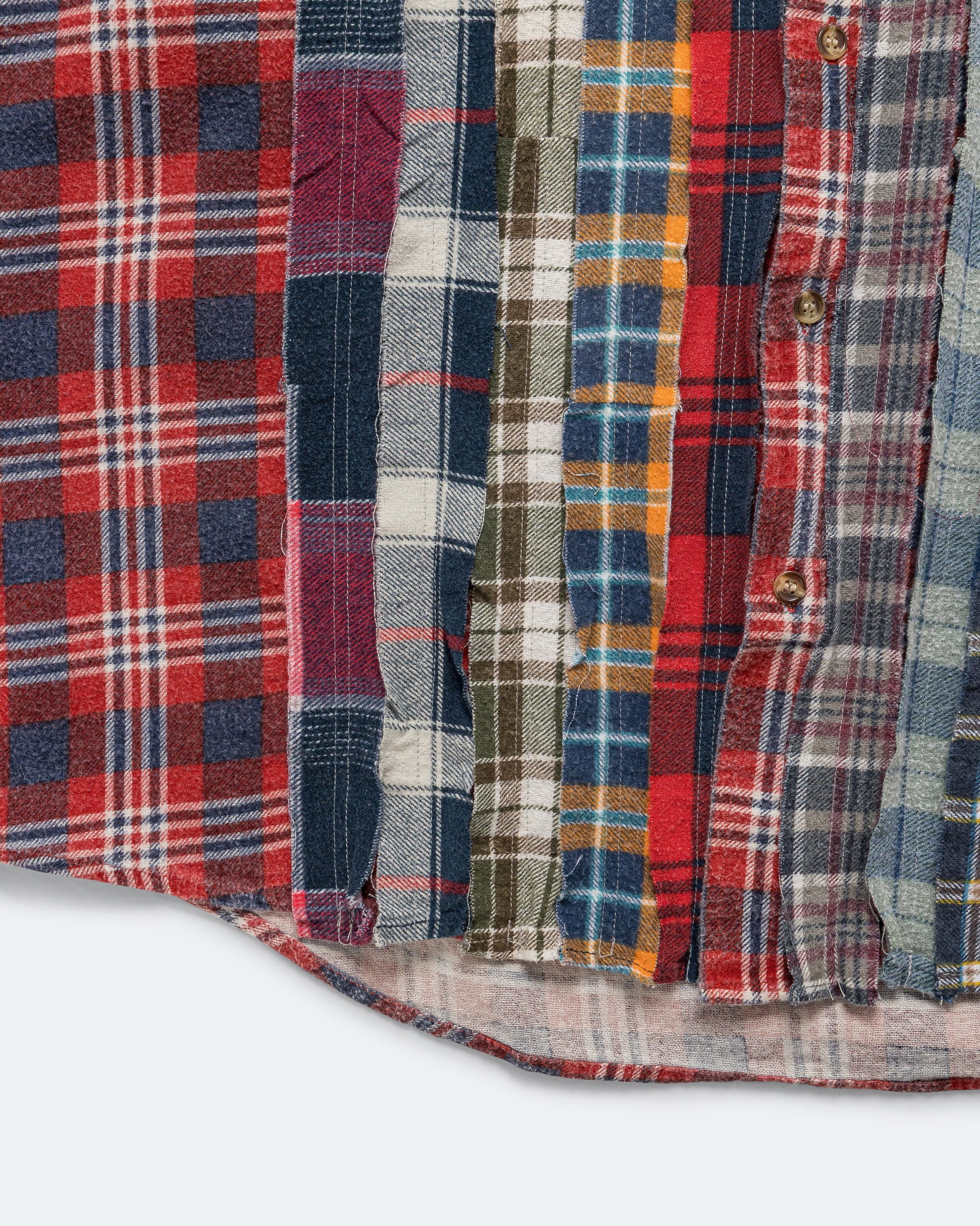 Rebuild Flannel Ribbon Shirt SS26 - X-Large #3 - Image 5