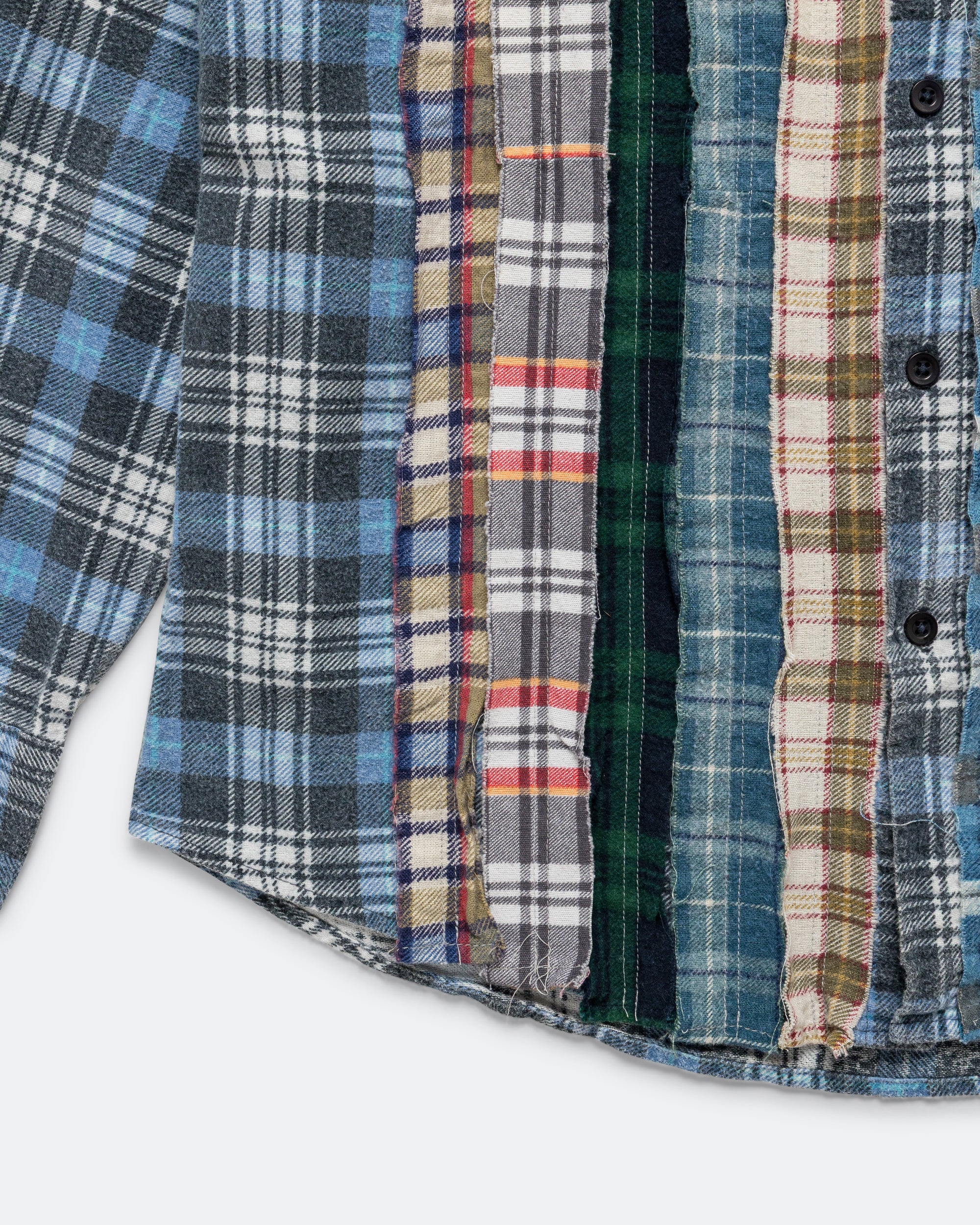 Rebuild Flannel Ribbon Shirt SS26 - X-Small #1 - Image 5