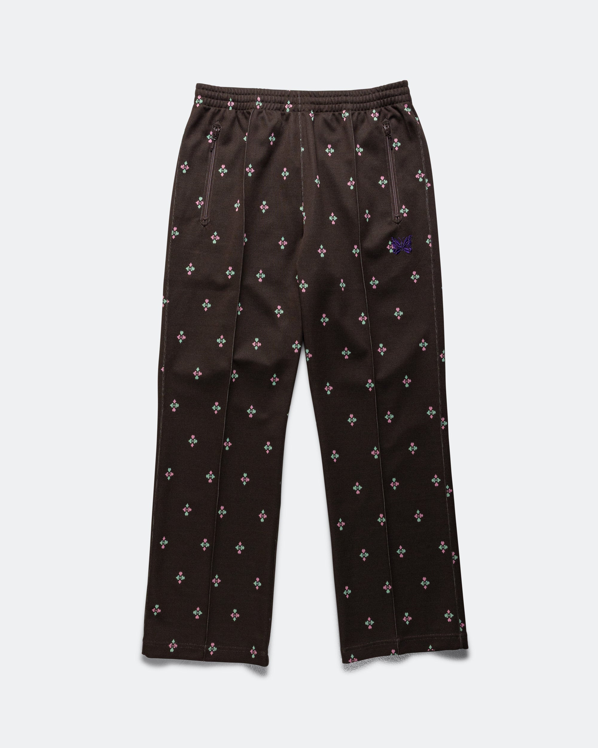 Track Pant - Blackjack Poly Jacquard