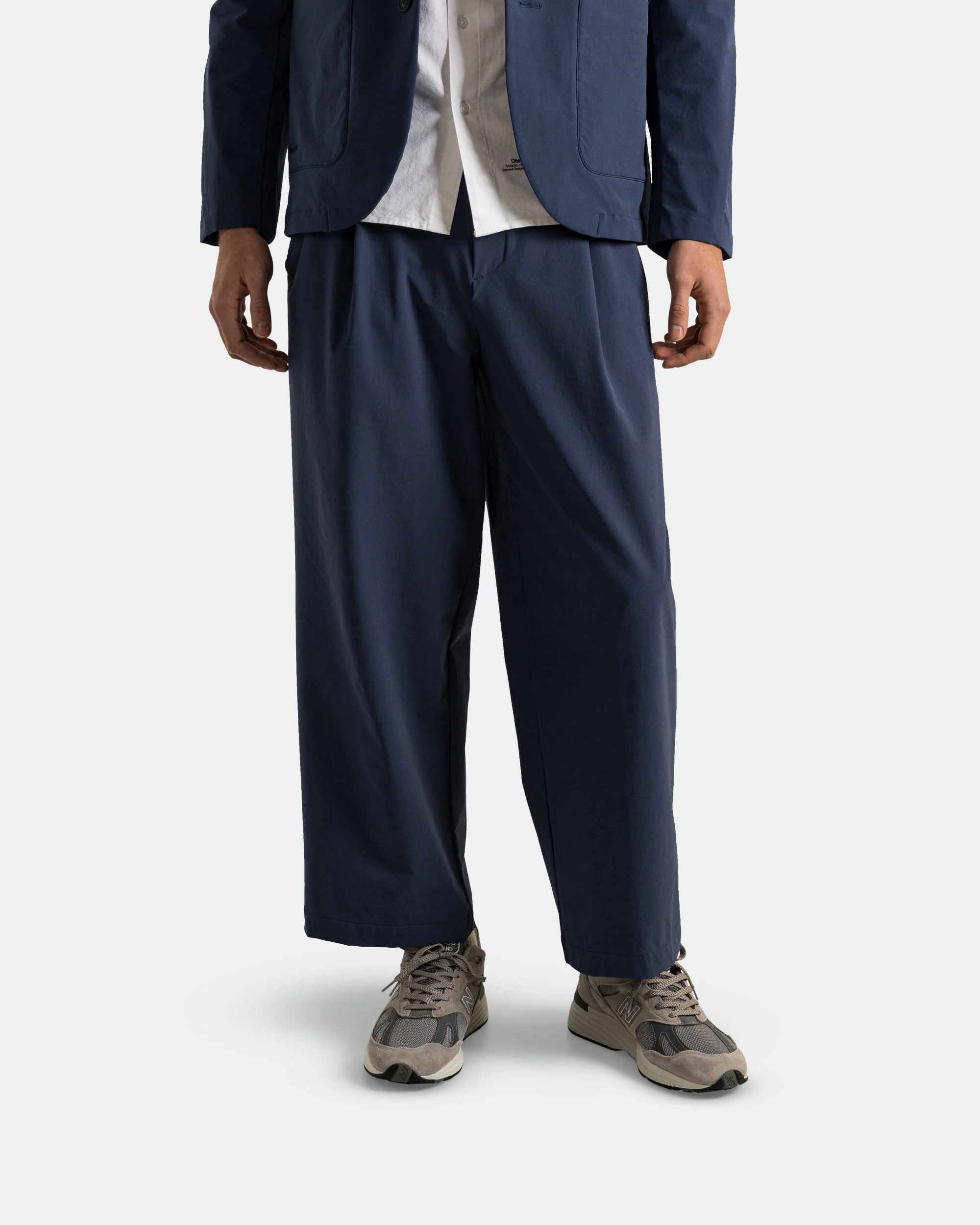 Wide Pant - Navy - Image 2