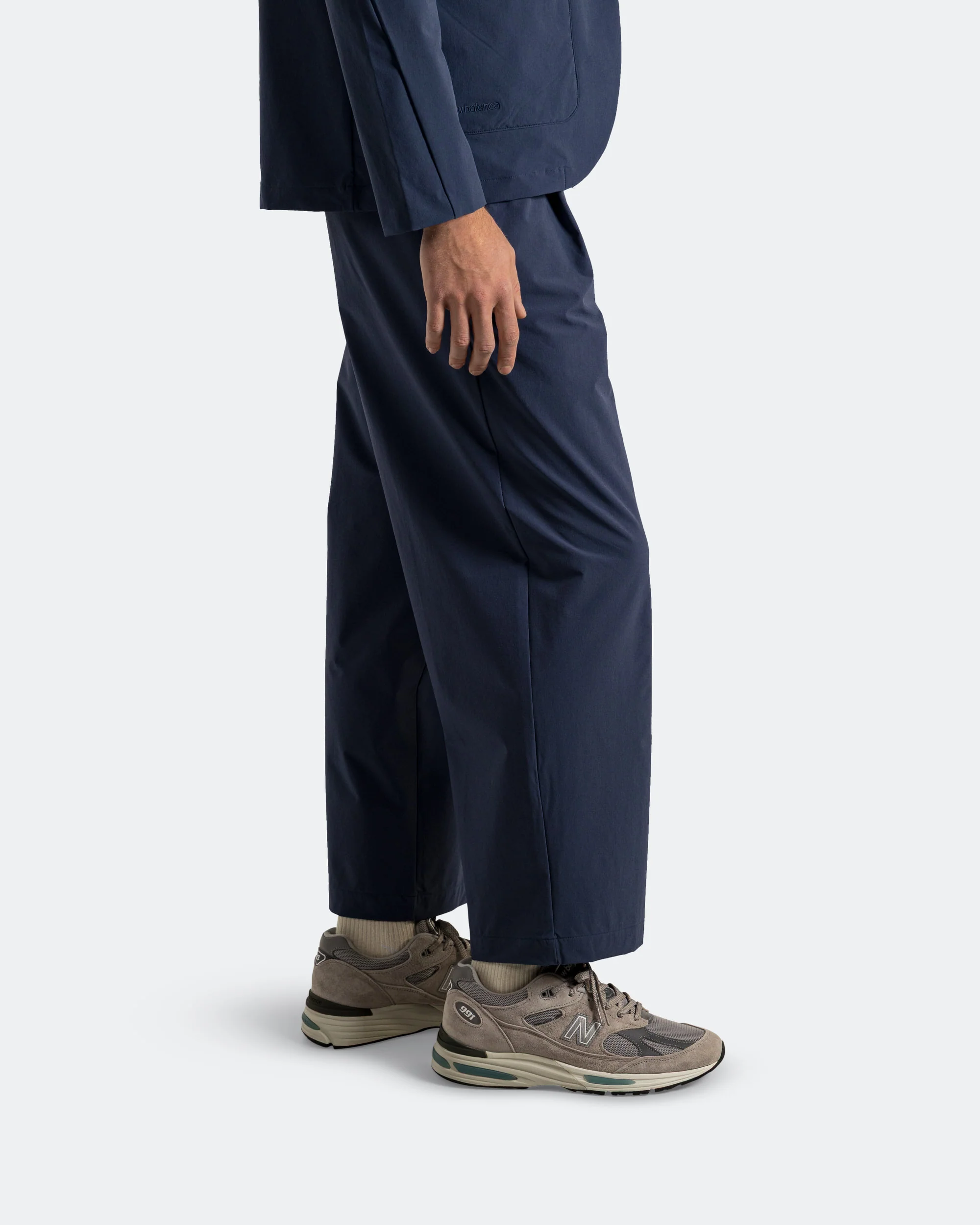 Wide Pant - Navy - Image 3