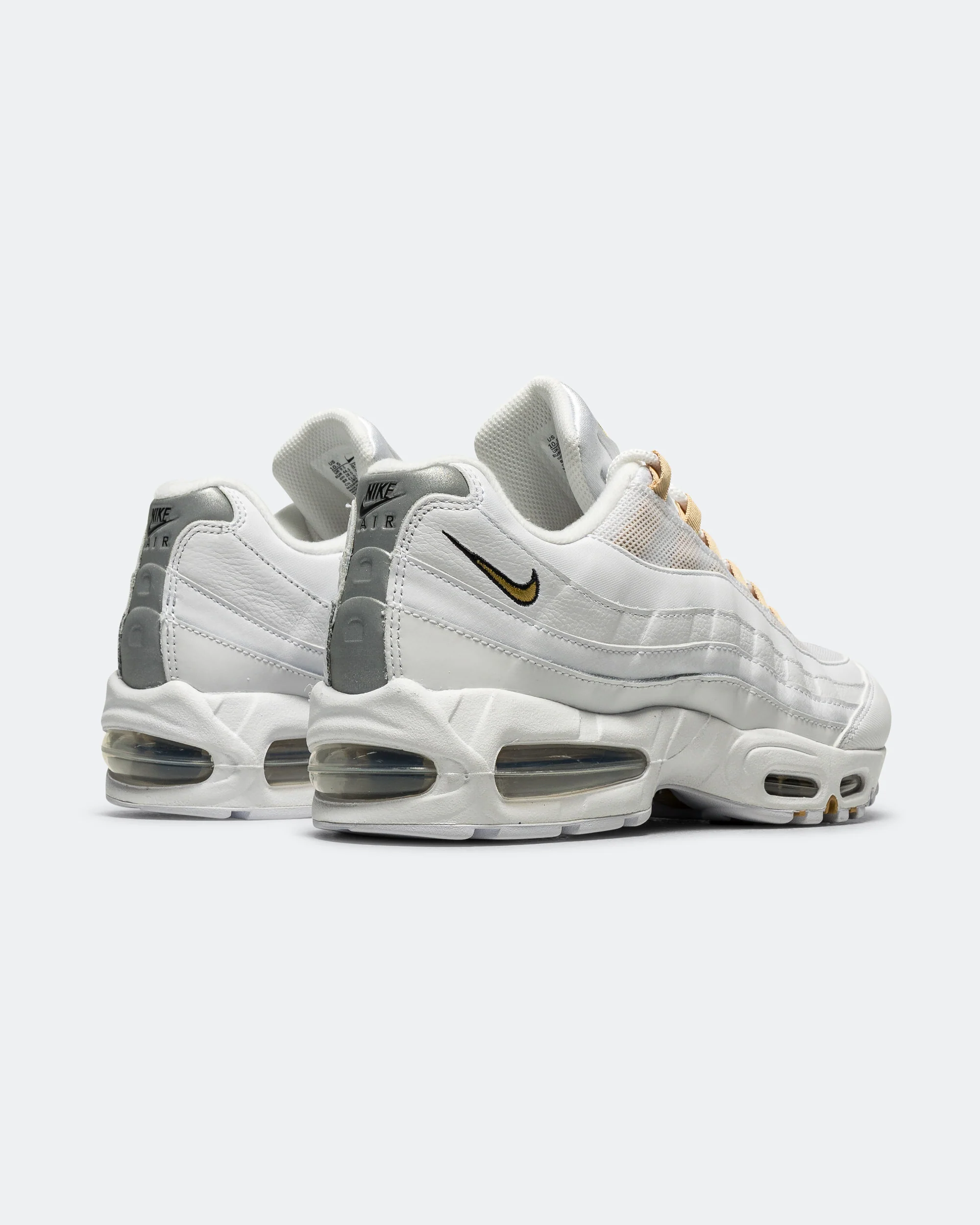 Air Max 95 Big Bubble - White/Metallic Gold-Black-Pearl Grey - Image 3