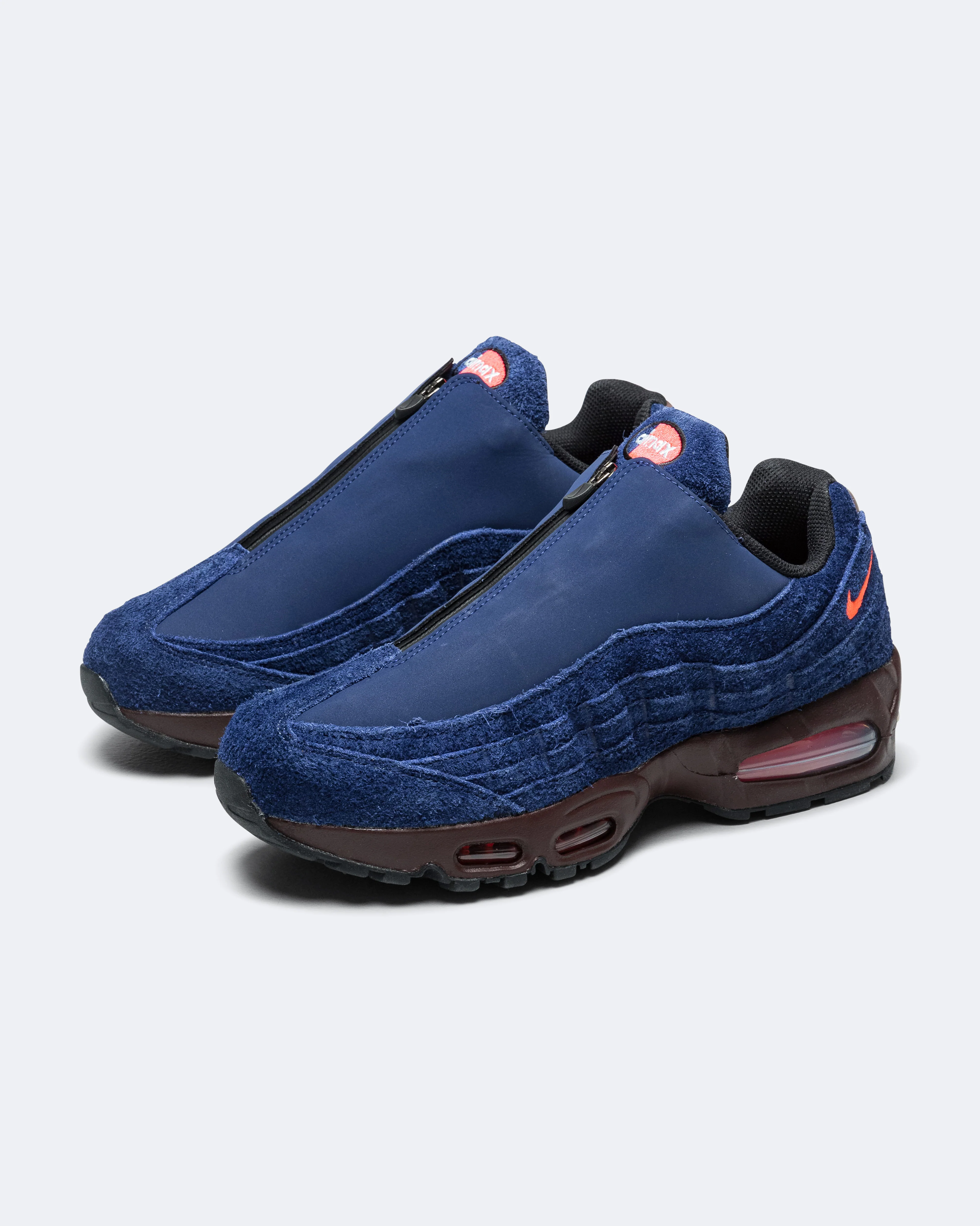 Air Max 95 Big Bubble Zip SP -Loyal Blue/Hyper Crimson-El Dorado - Image 2