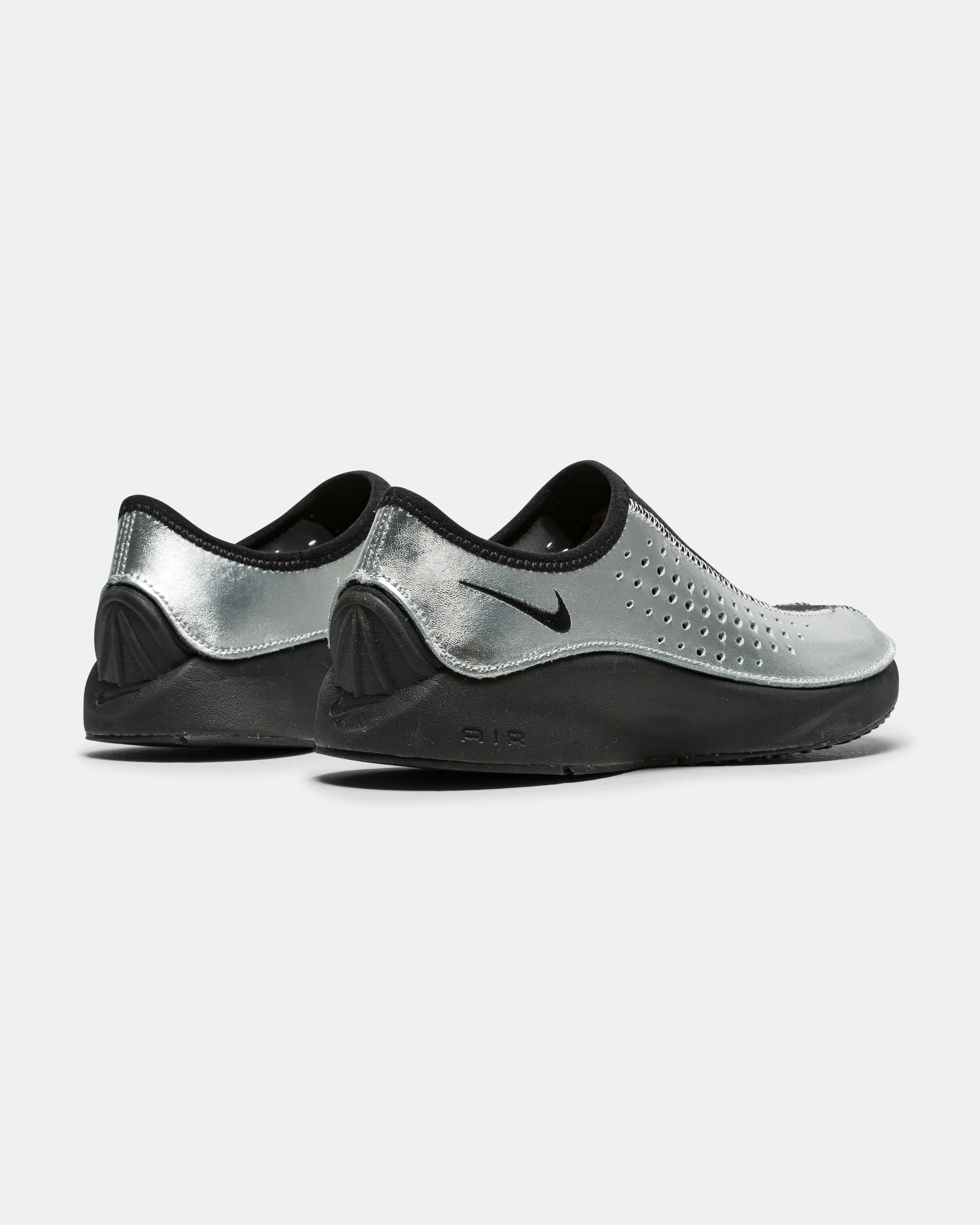 Womens Air Superfly Moc - Metallic Silver/Black - Image 3
