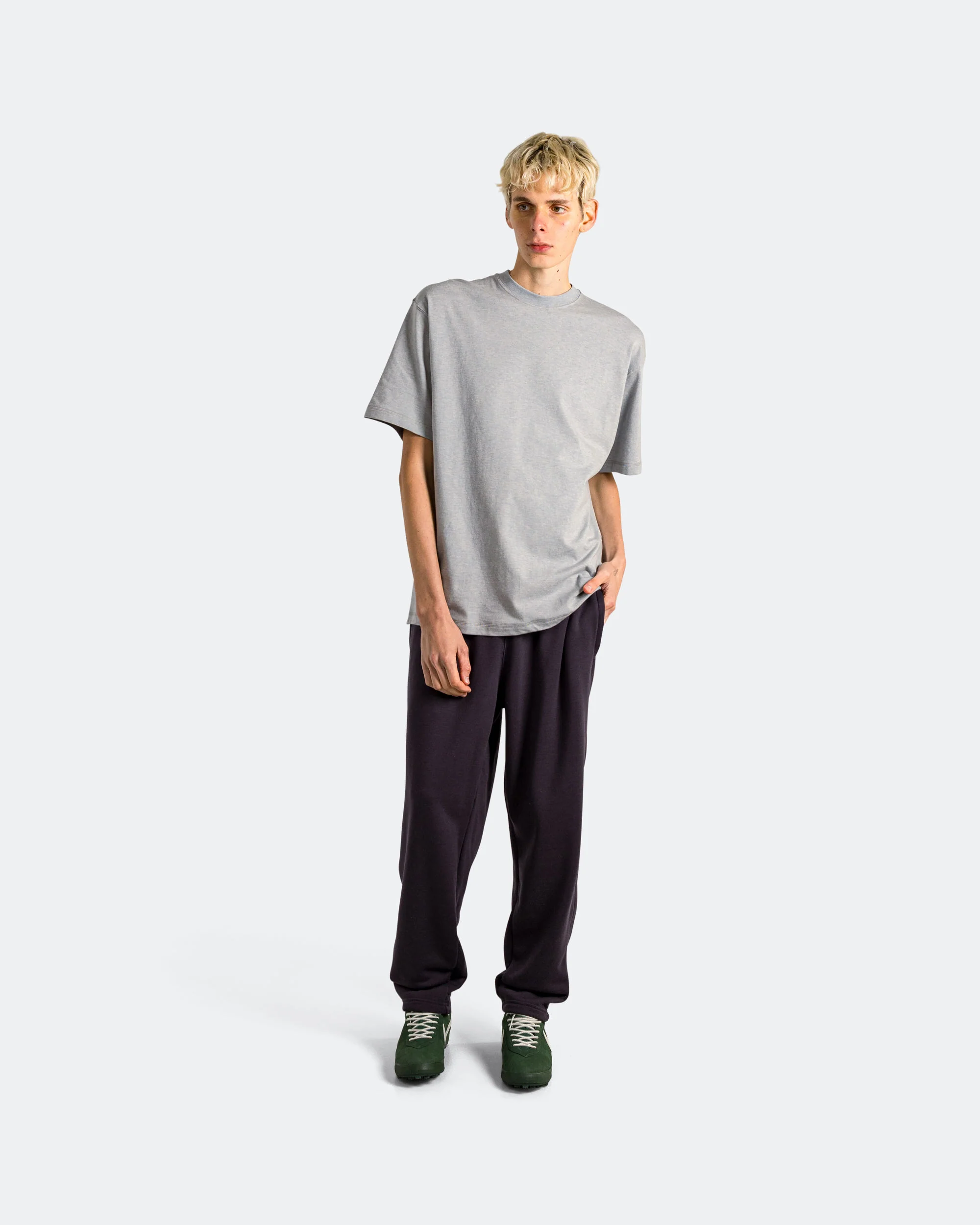 Wool Classics Fleece Pant Open Hem - Cave Purple - Image 5