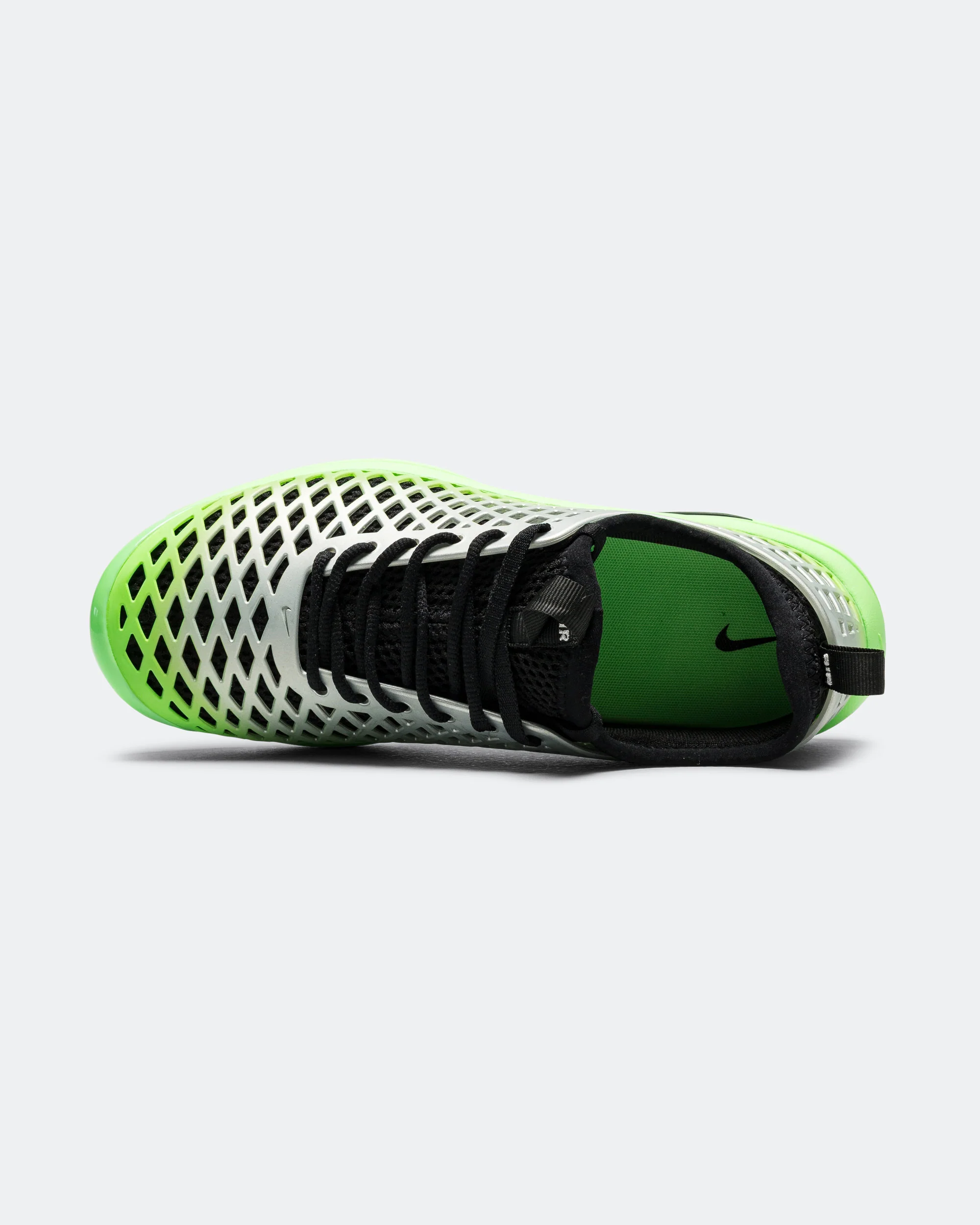 Womens Rejuven8 Run OG SP QS - Metallic Silver/Black-Voltage Green - Image 4