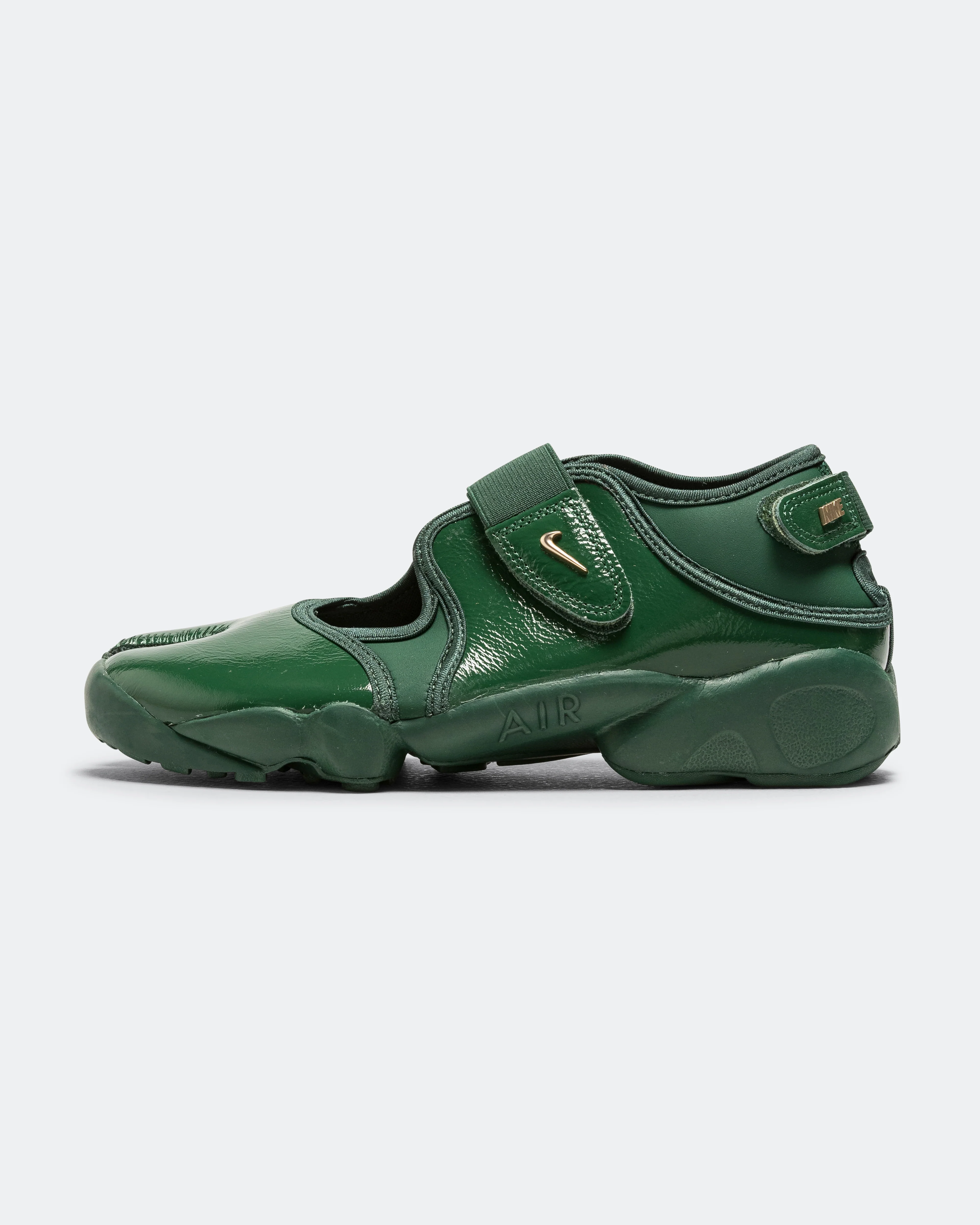 Womens Air Rift - Fir/Metallic Gold