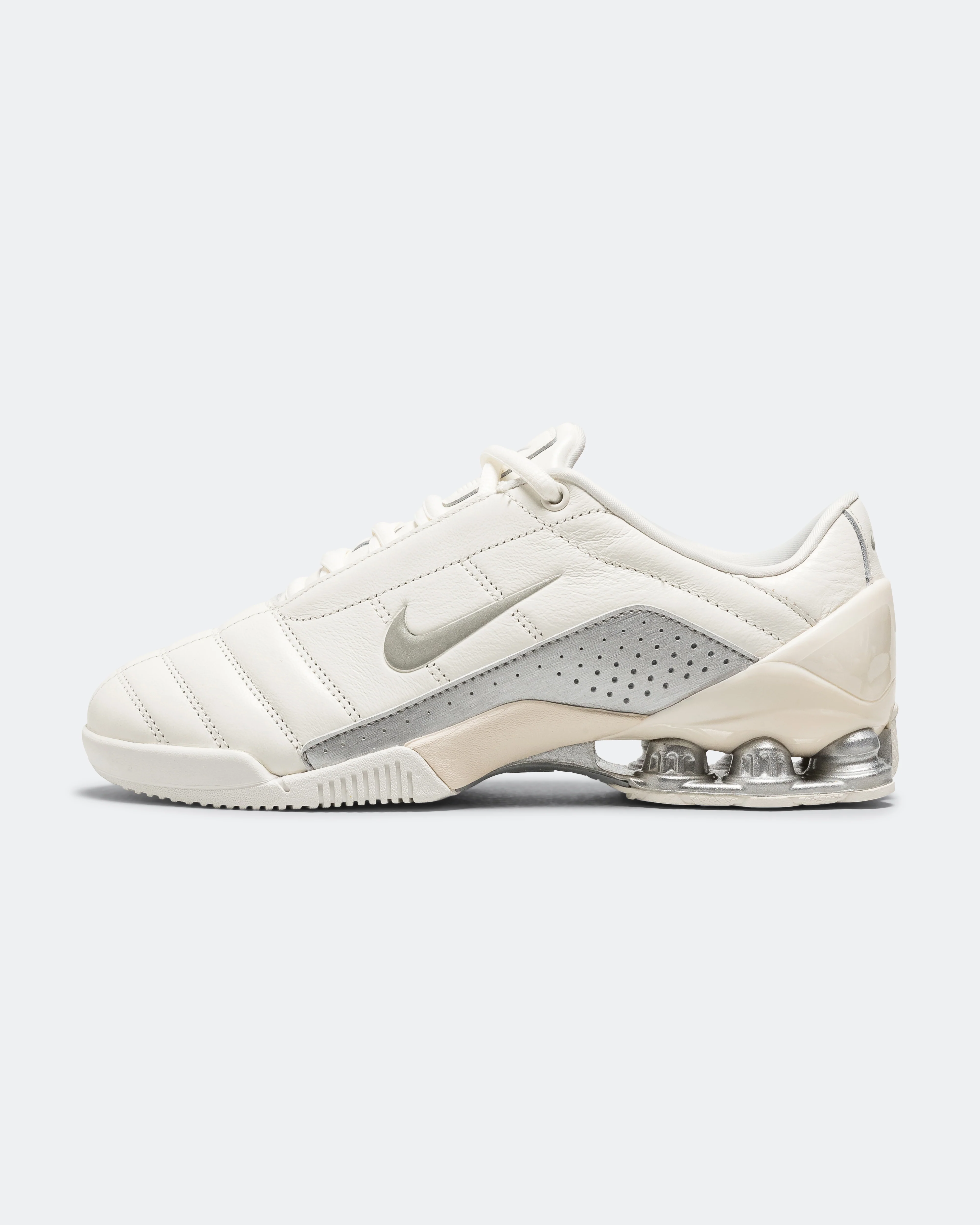 Womens T90 Shox Magia QS - Sail/Metallic Silver-Pale Ivory-Sail
