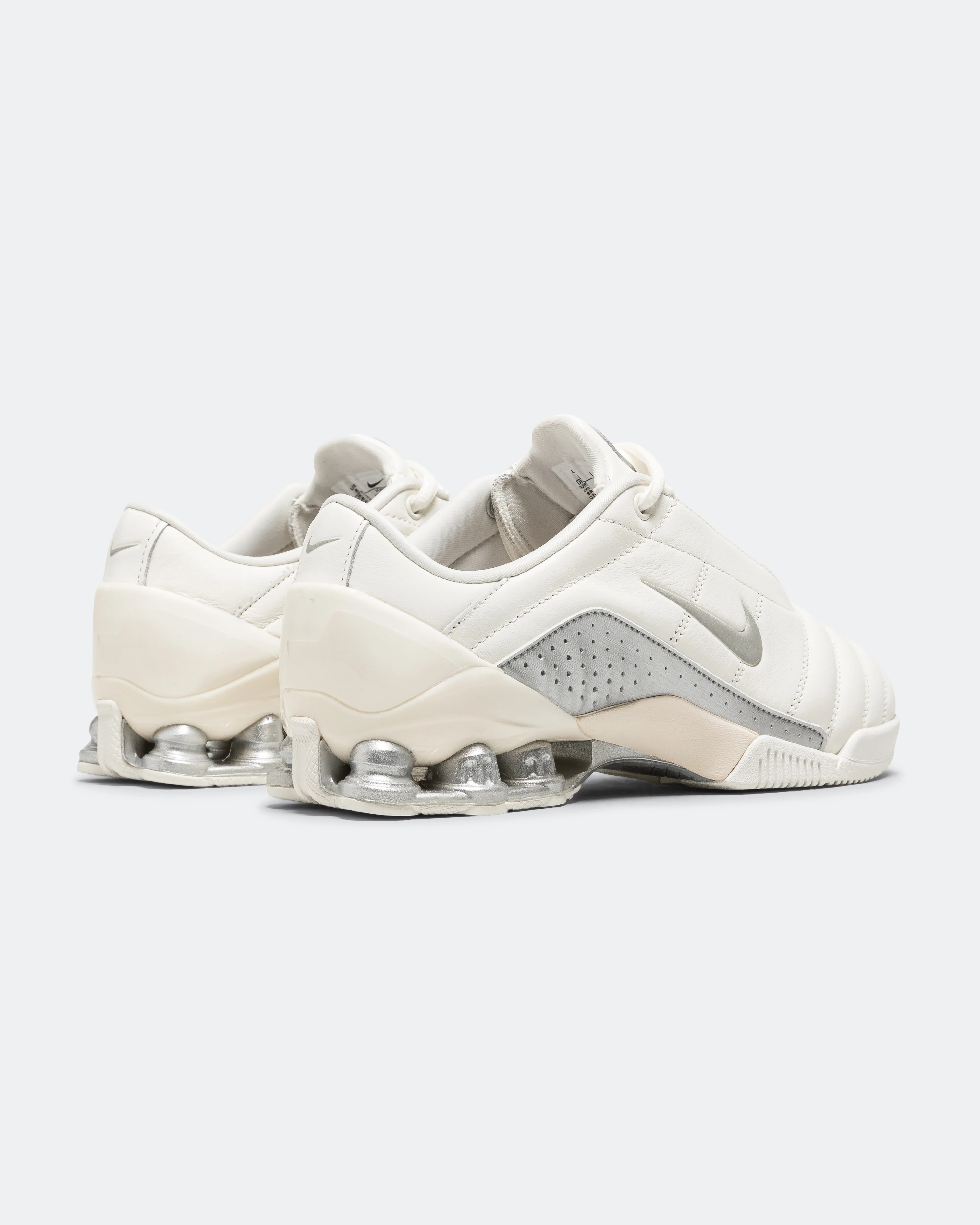 Womens T90 Shox Magia QS - Sail/Metallic Silver-Pale Ivory-Sail - Image 3