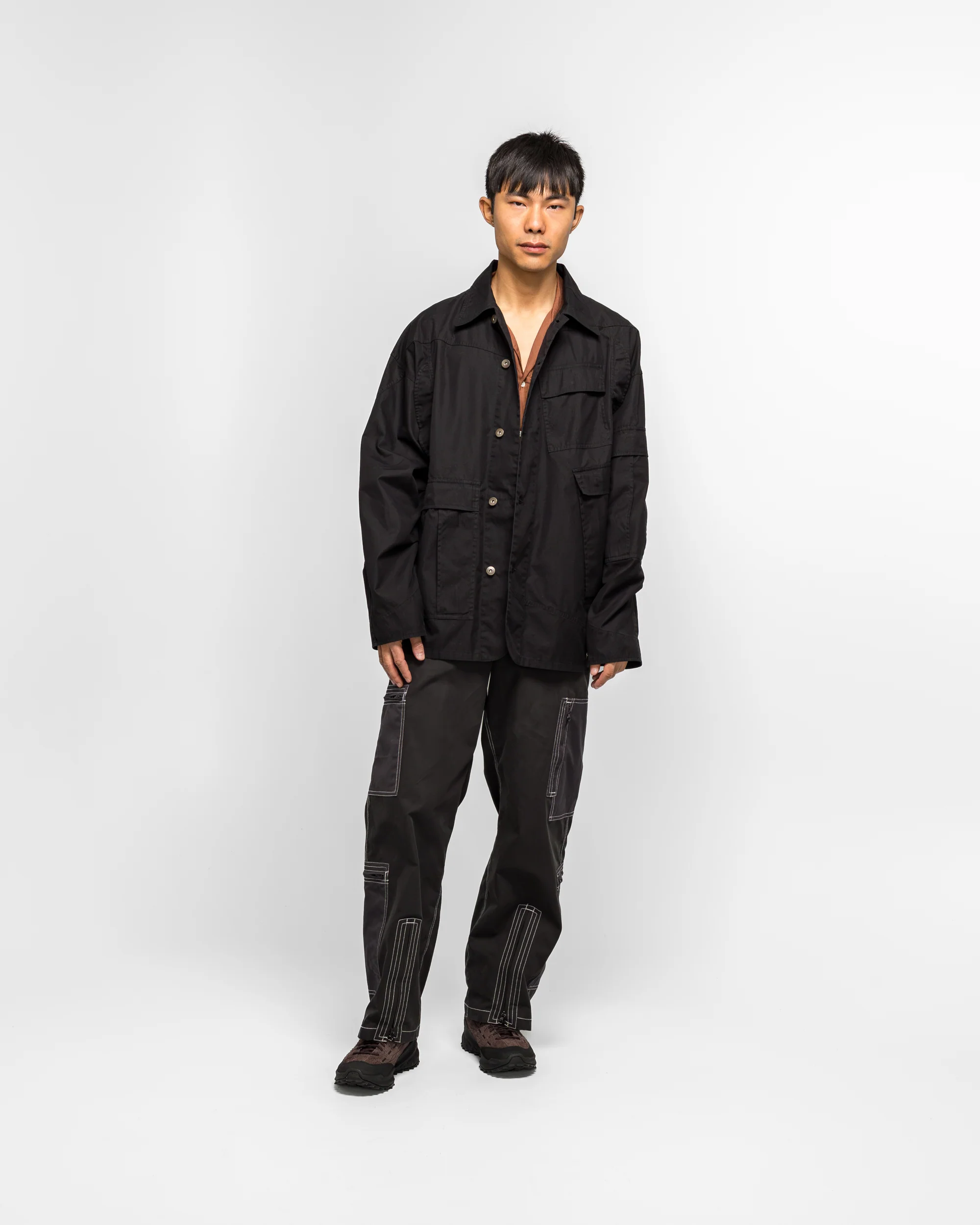 Rebuild Coverall Jacket x Needles - Black - Image 6