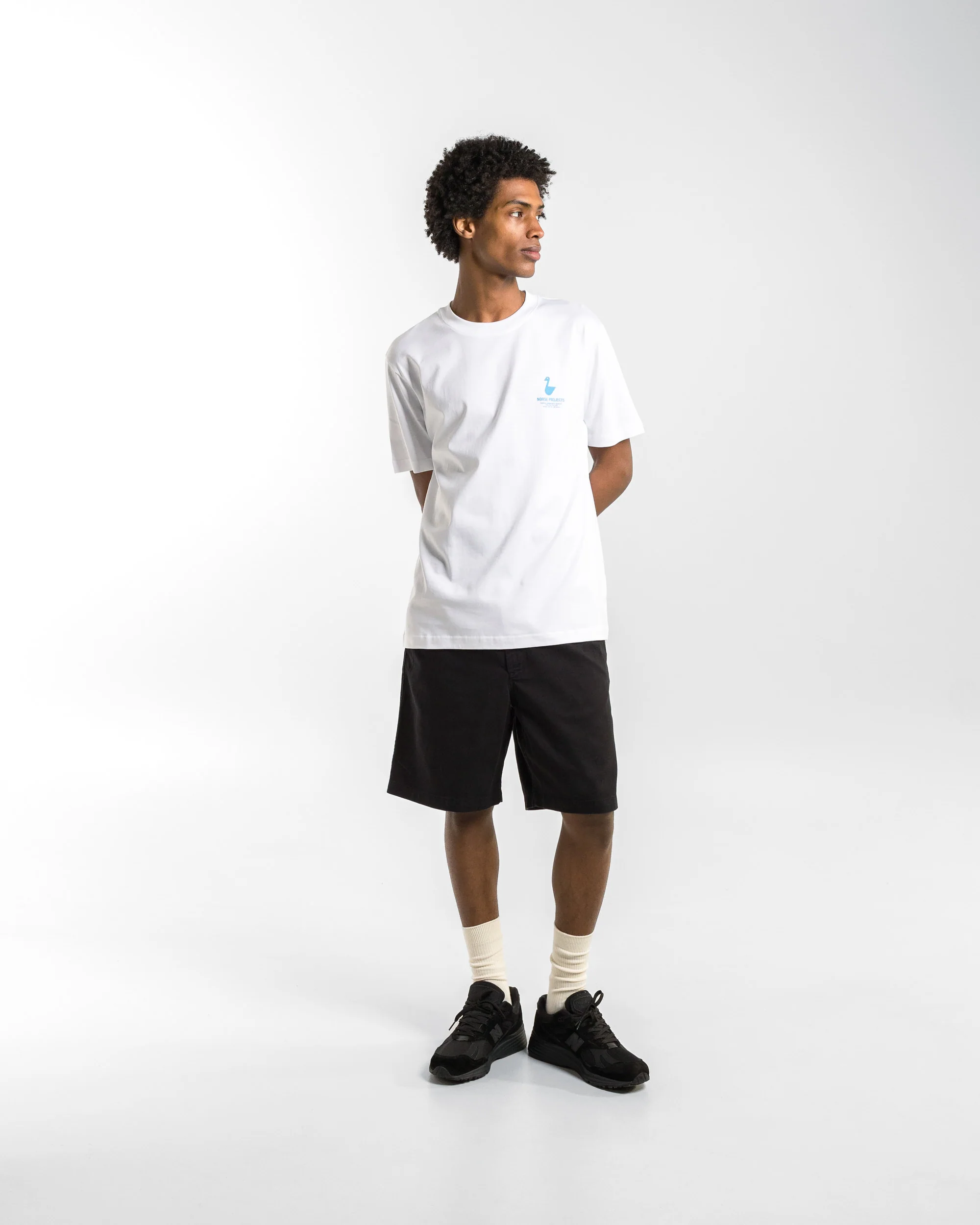 Johannes Organic The Lakes Print T-Shirt - White - Image 6