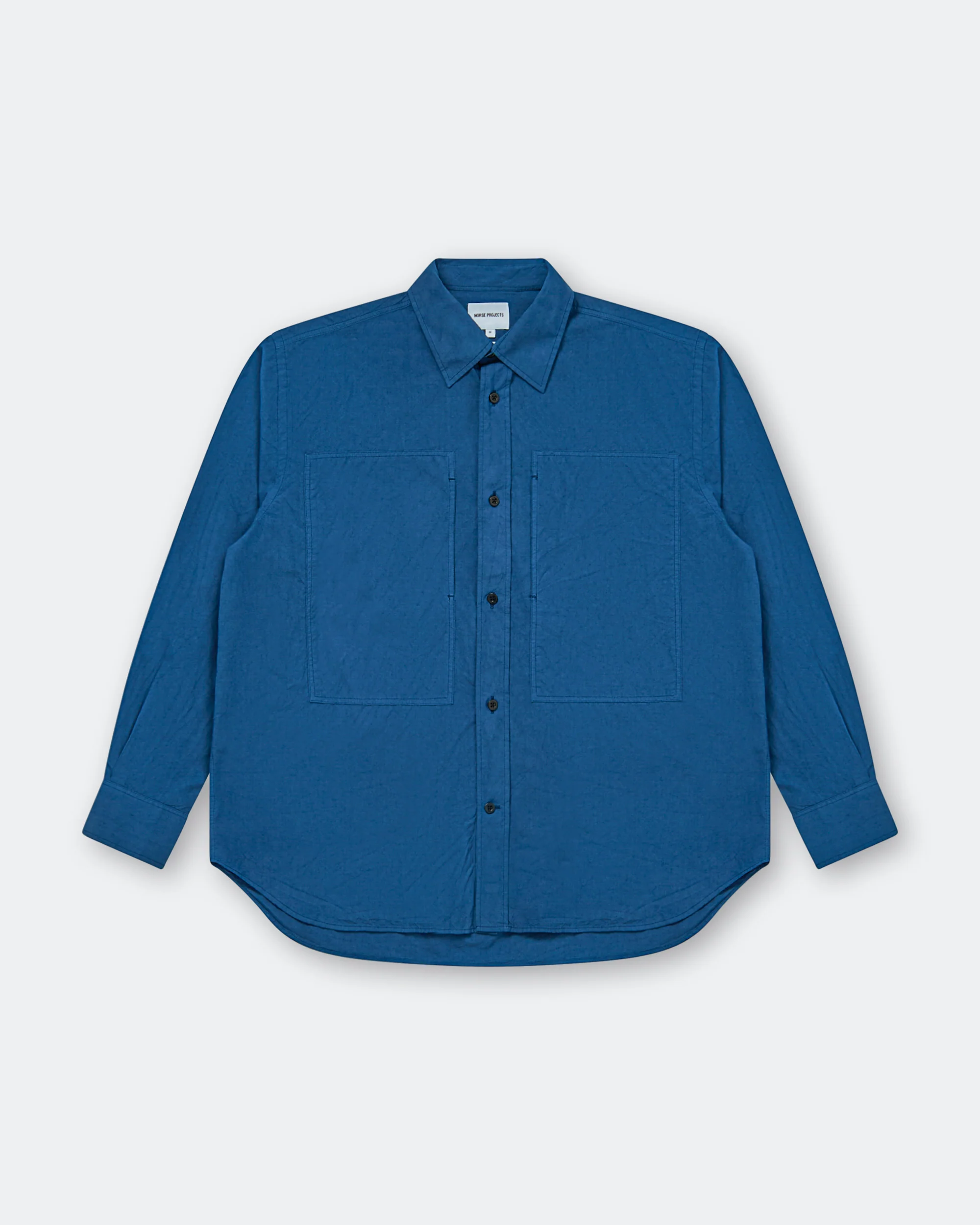 Ole Fatigue Cotton Tencel Shirt - Estate Blue