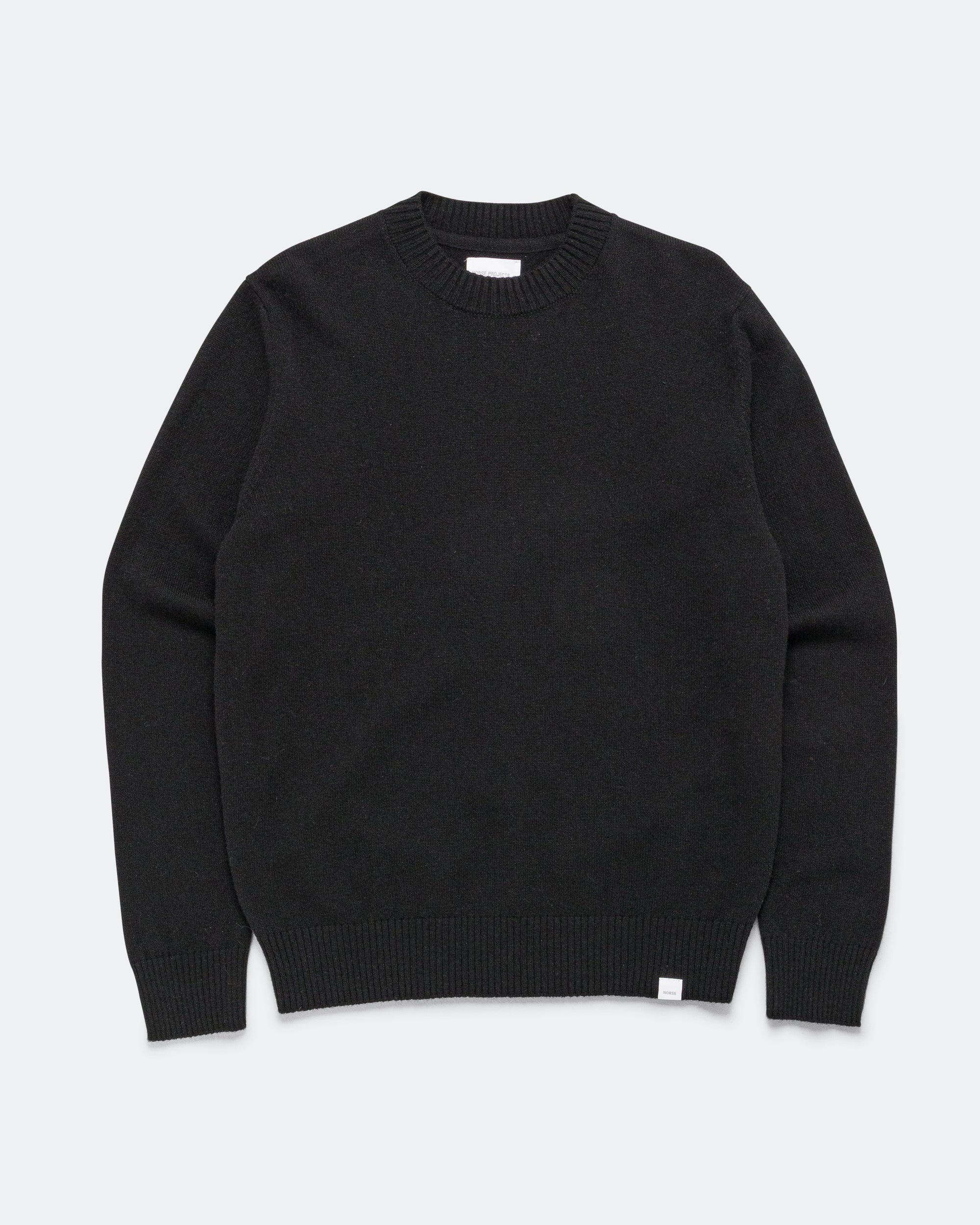 Standard Merino Lambswool Sweater - Black