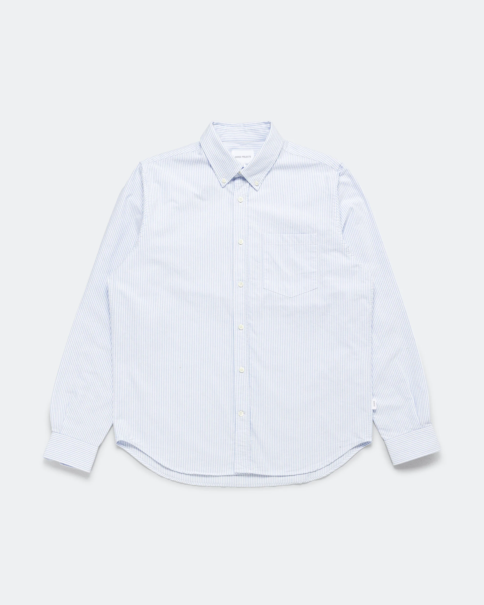 Standard Oxford BD Shirt - Pale Blue Stripe