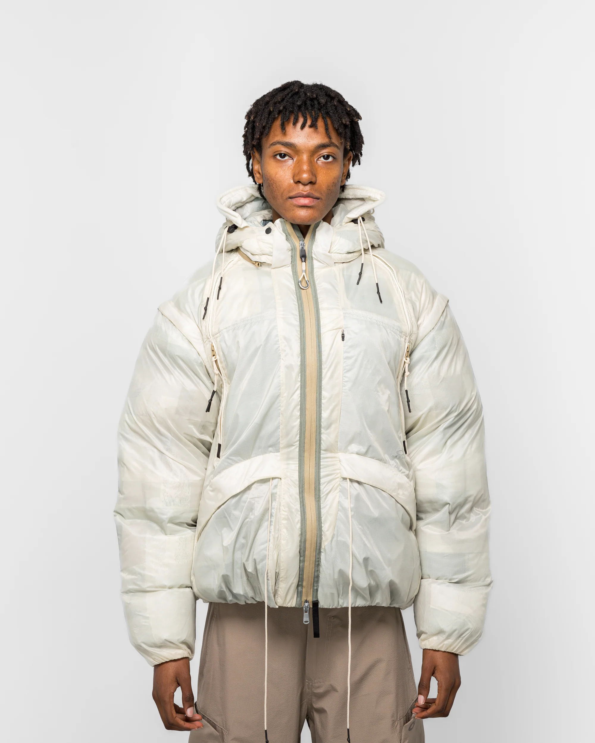 Latitude Soar Puffer Jacket - Mountain Camo Green - Image 2