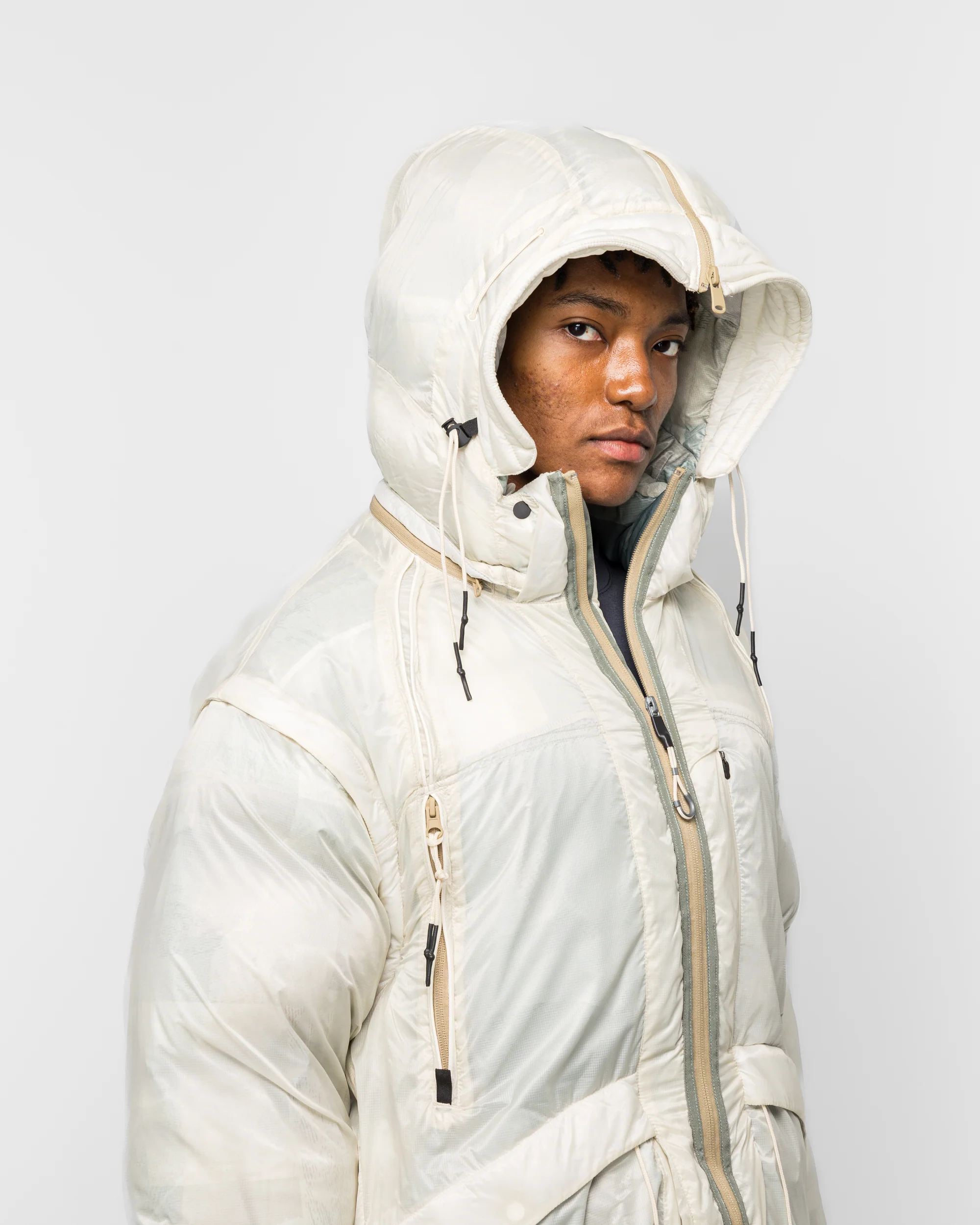 Latitude Soar Puffer Jacket - Mountain Camo Green - Image 5