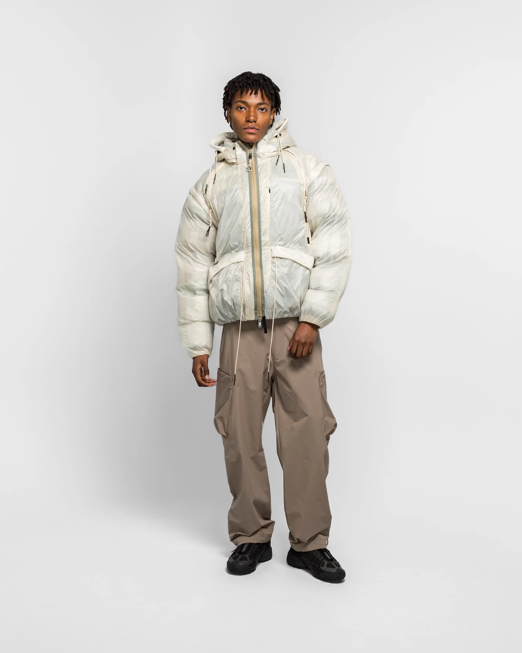 Latitude Soar Puffer Jacket - Mountain Camo Green - Image 7