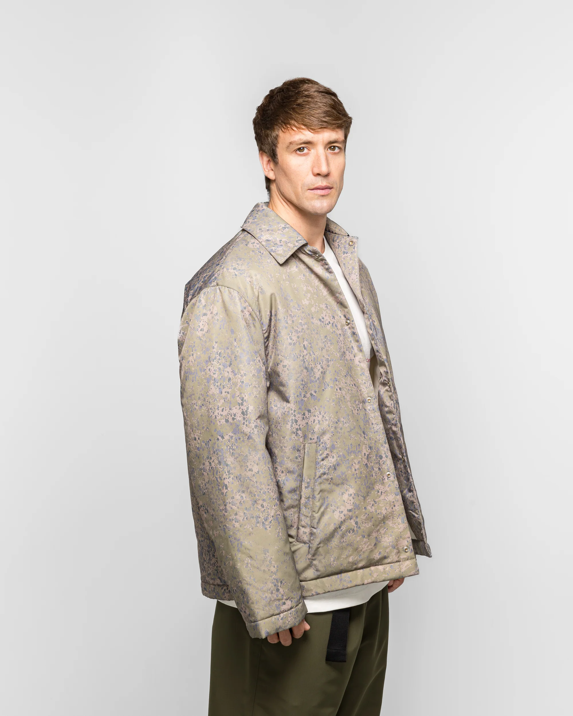 Coach Jacket - Bark All Over Print - Image 3